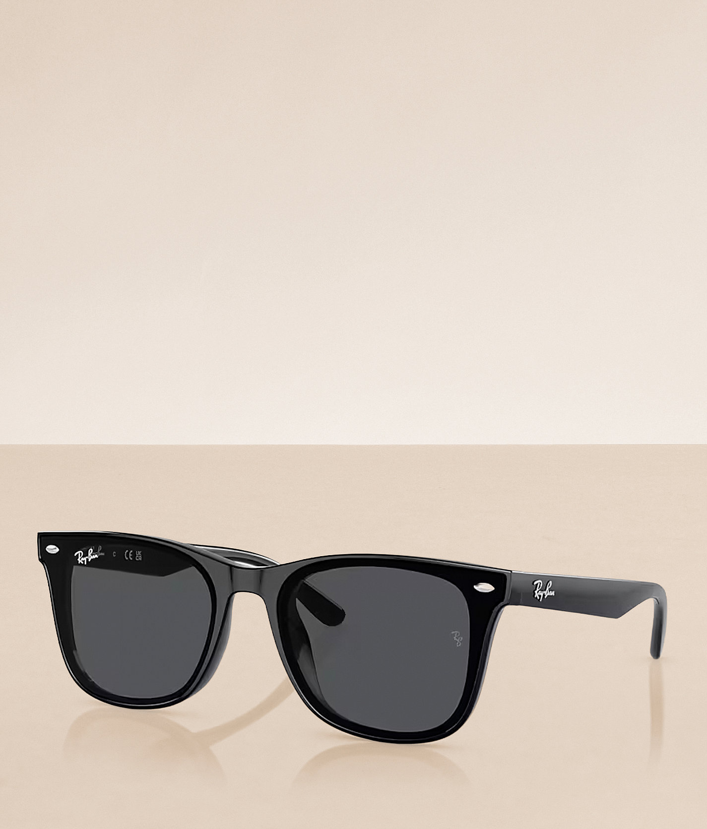 Ray-Ban® Square Sunglasses - Women's Sunglasses & Glasses in Black Dark Gray