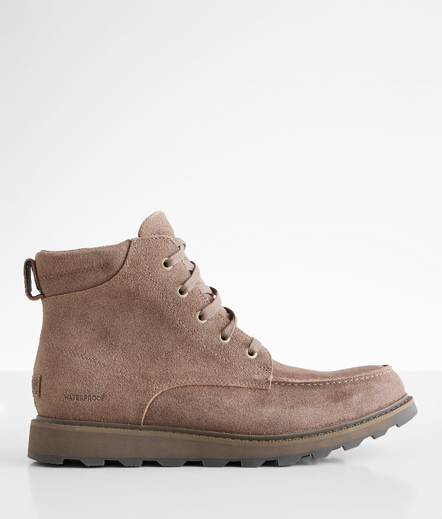 Sorel Madson™ II Moc Toe Leather Boot - Men's Shoes in Omega Taupe Jet