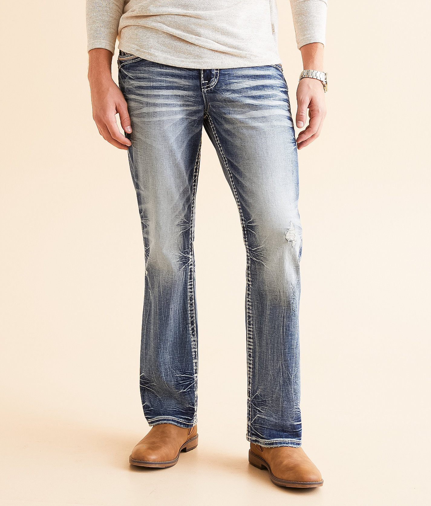 Rock Revival Tefo Boot Stretch Jean - Men's Jeans in Tefo B200