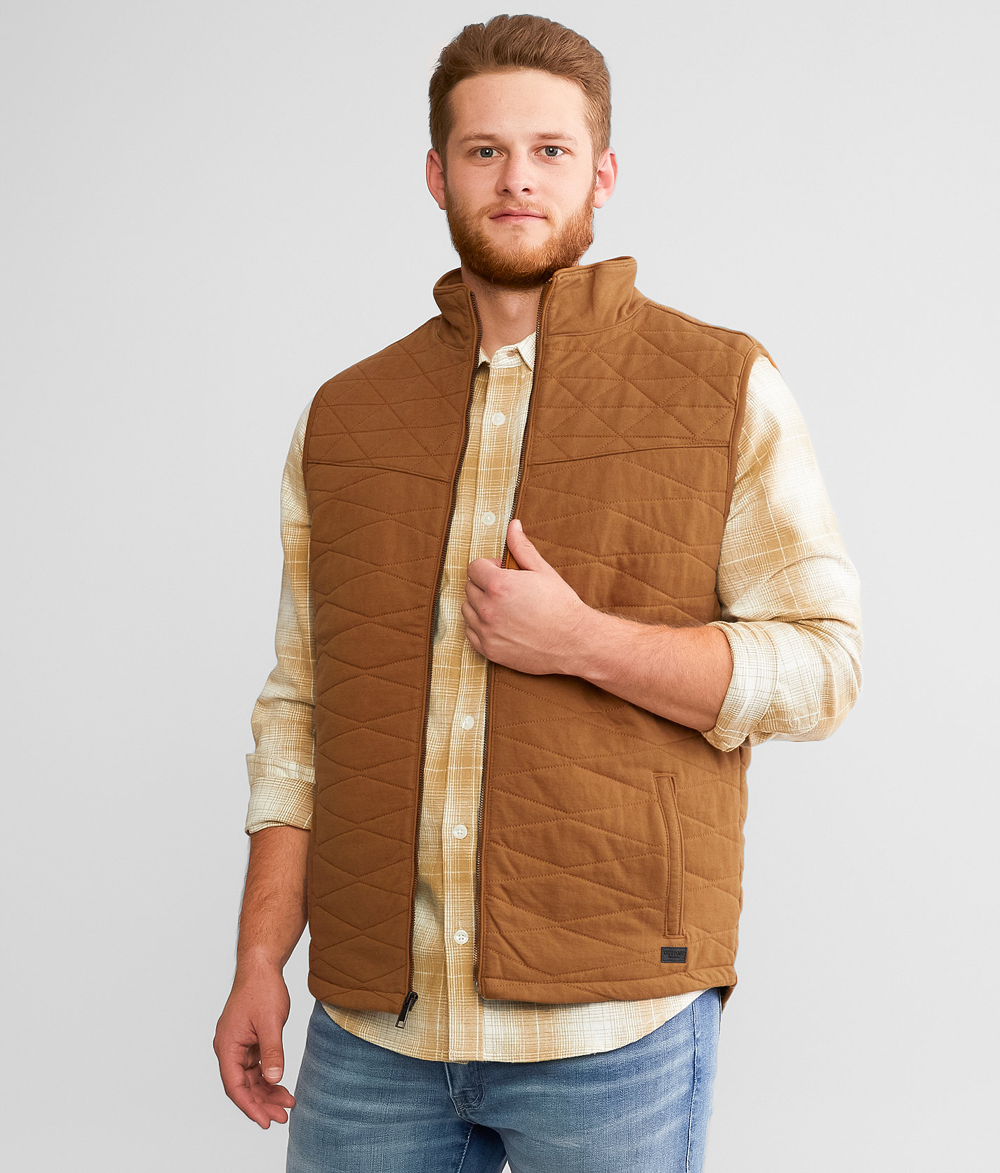 Outpost Makers Canvas Vest - Men's Coats & Jackets in Foxtrot