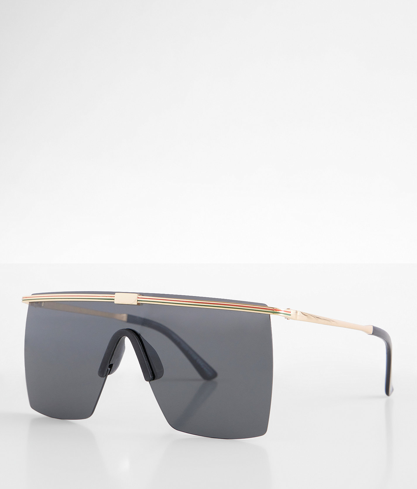 BKE Trend Shield Sunglasses - Women's Sunglasses & Glasses in Black