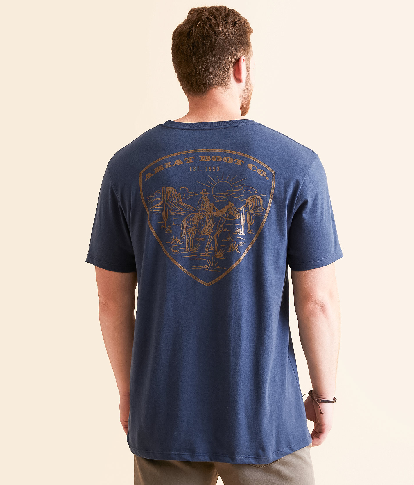 Ariat Range Drover T-Shirt - Men's T-Shirts in Blue Dusk