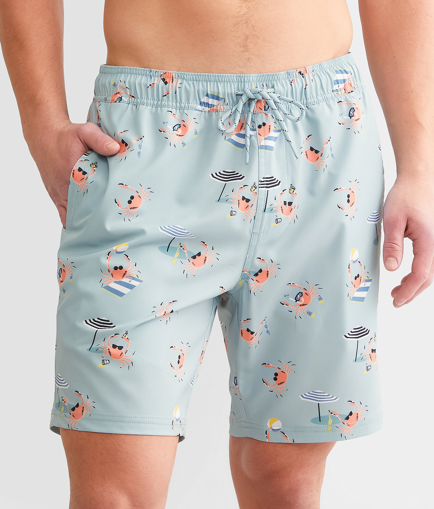 Departwest Crab Stretch Swim Trunks - Men's Swimwear in Water