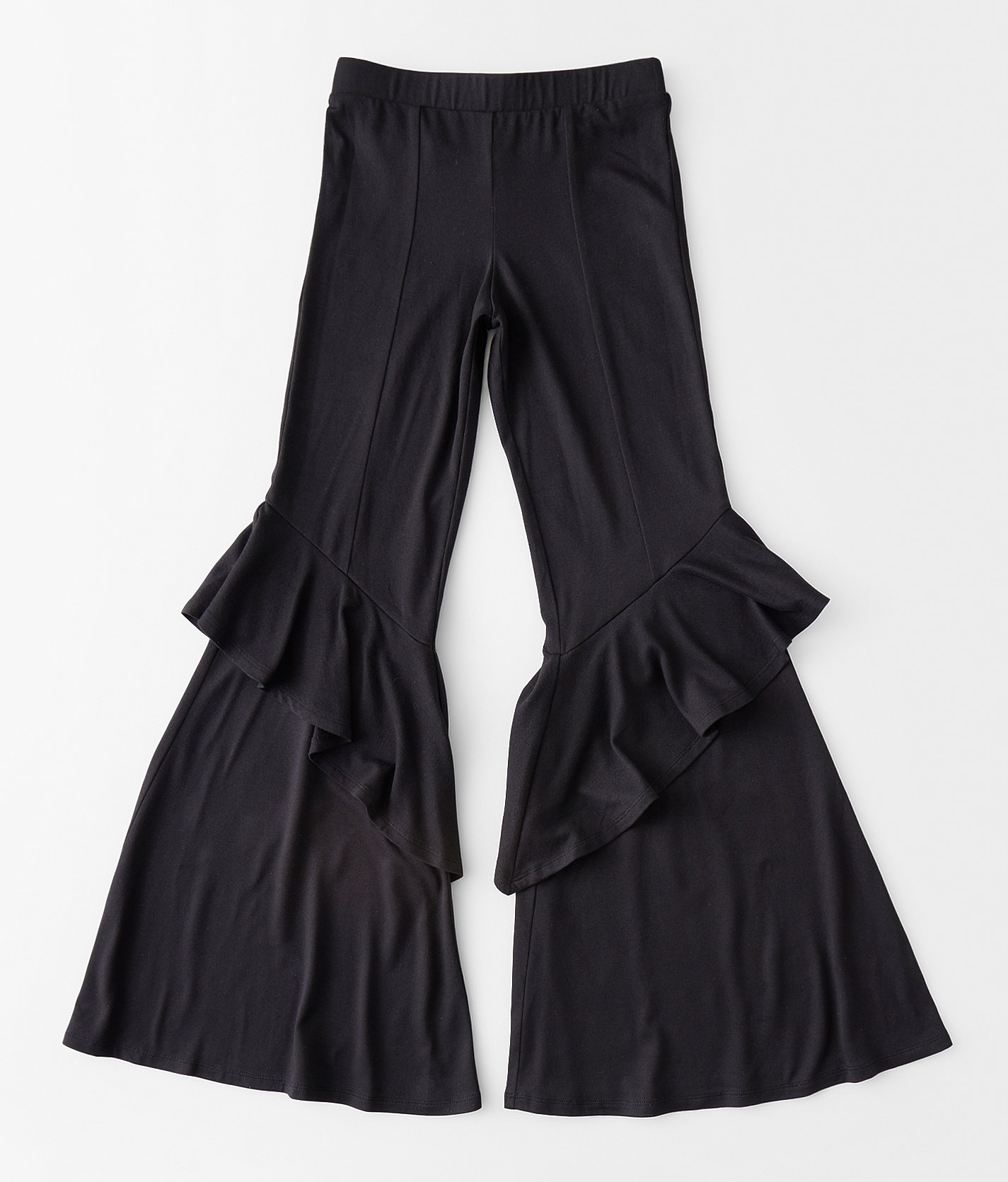 Girls - Daytrip Ruffle Flare Pant - Girl's Pants in Black