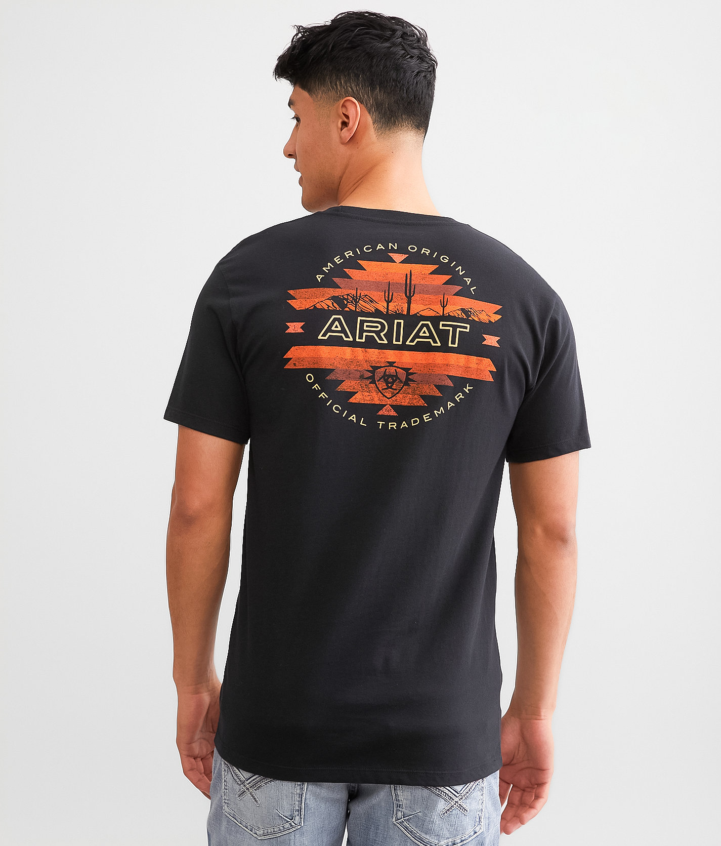 Ariat Carlsbad Canyon T-Shirt - Men's T-Shirts in Black