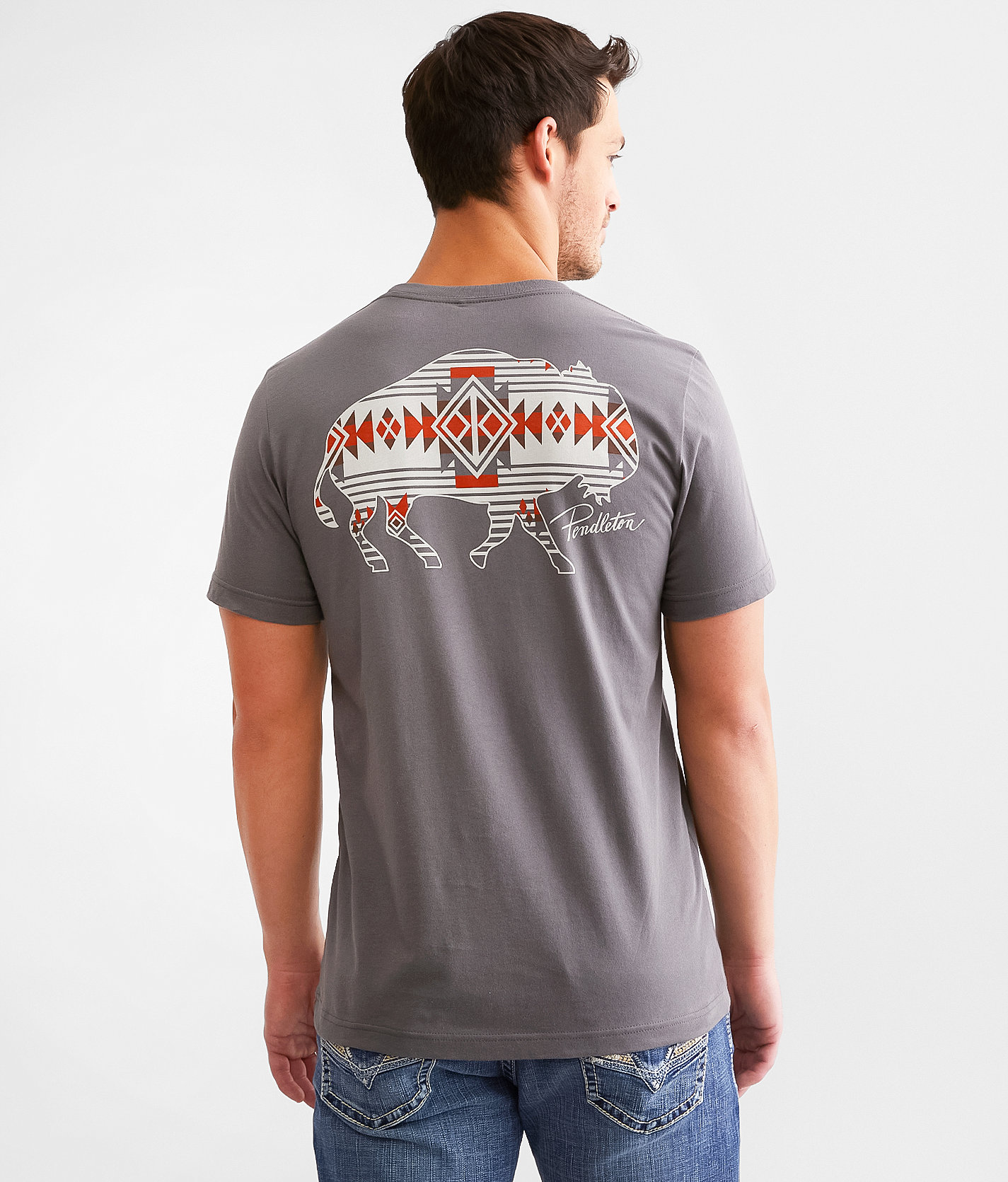 Pendleton Prairie Rush Hour T-Shirt - Men's T-Shirts in Asphalt