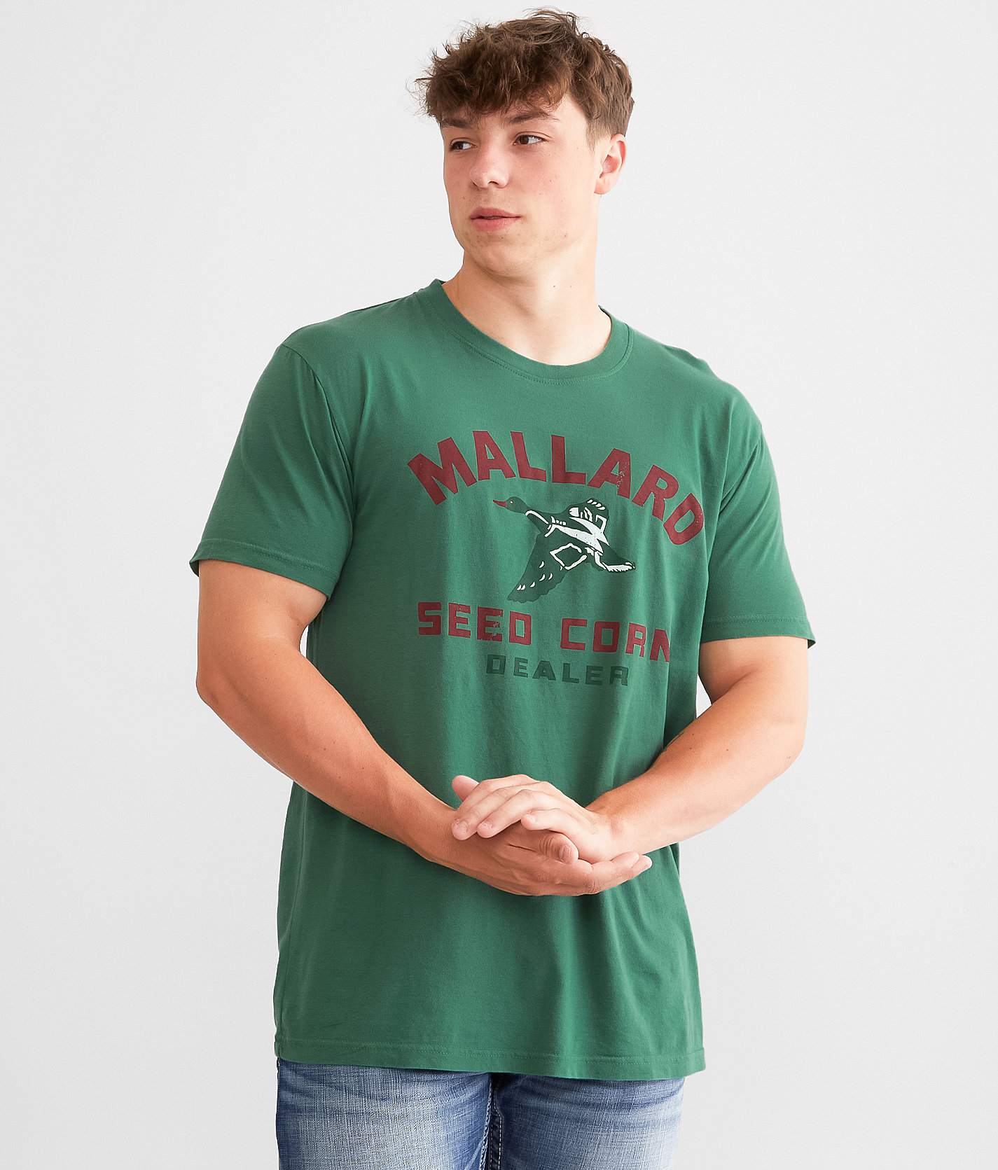 American Needle Mallard Seed Corn T-Shirt - Men's T-Shirts in Green