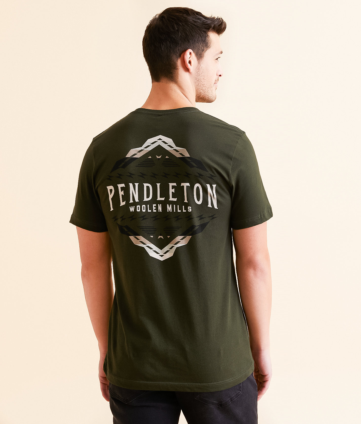Pendleton Bridge Creek T-Shirt - Men's T-Shirts in Olive