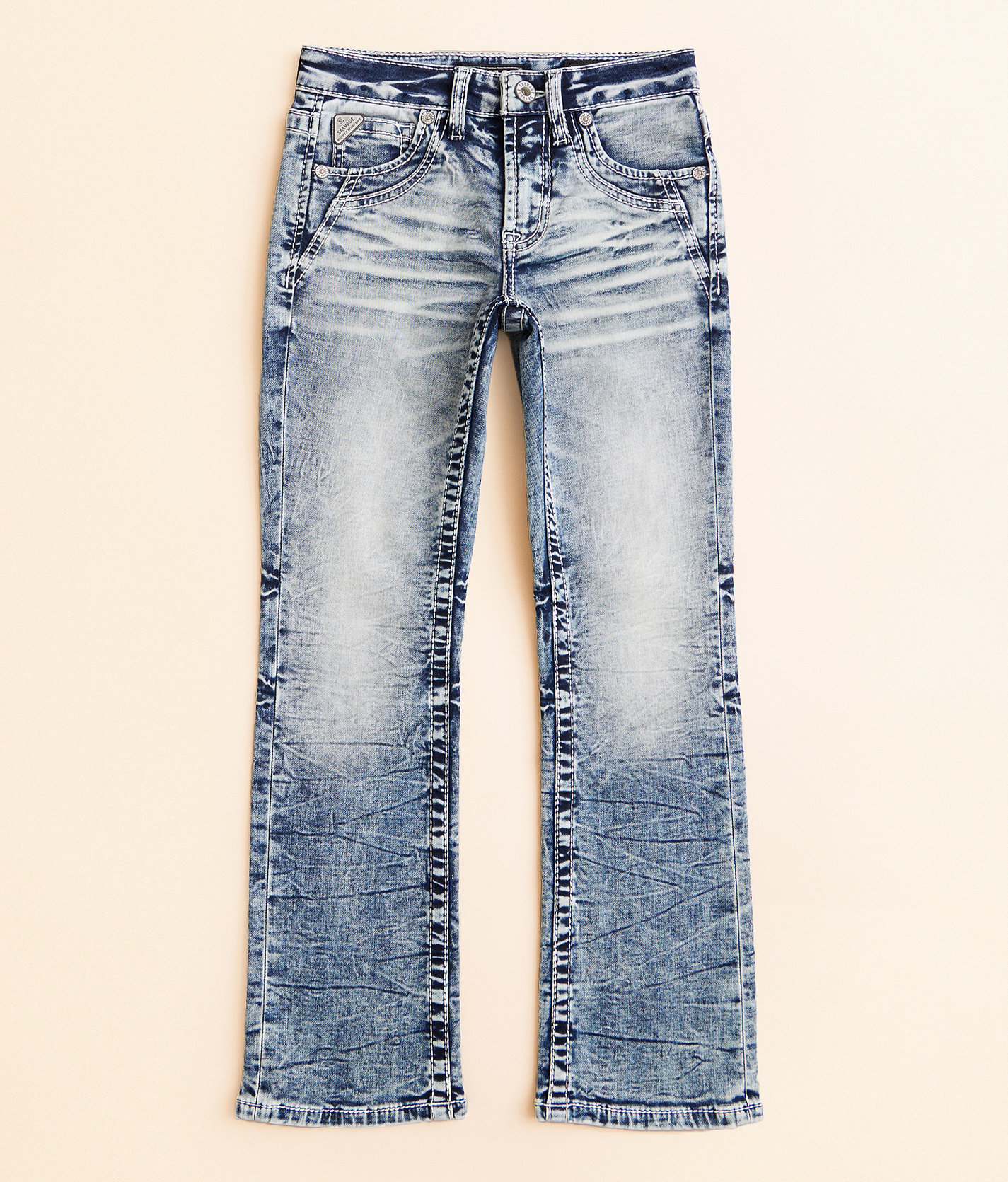 Boys - Salvage Chaos Boot Stretch Jean - Boy's Jeans in Bobs Octoberfest