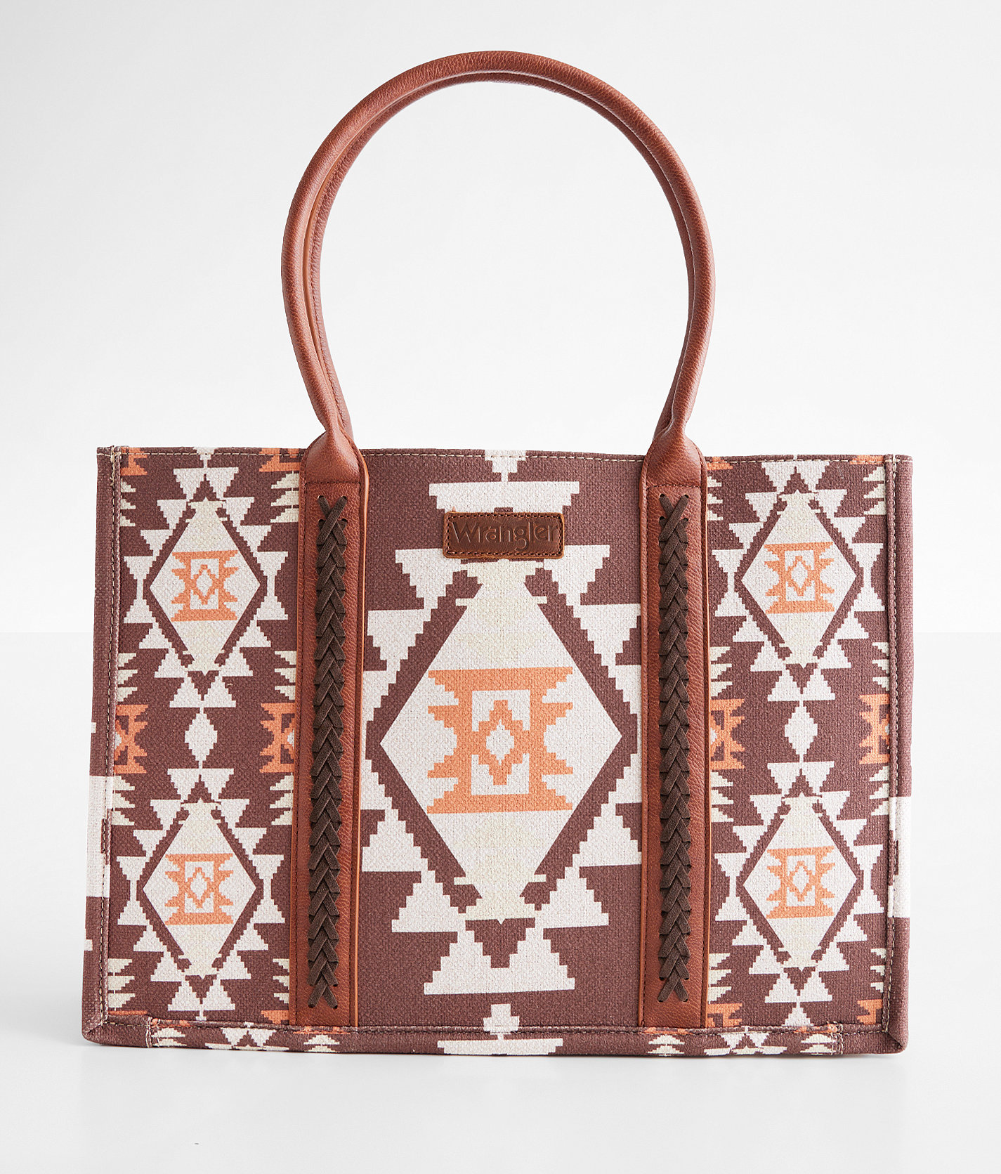 Wrangler® Southwestern Structured Purse - Women's Bags & Wallets in Coffee