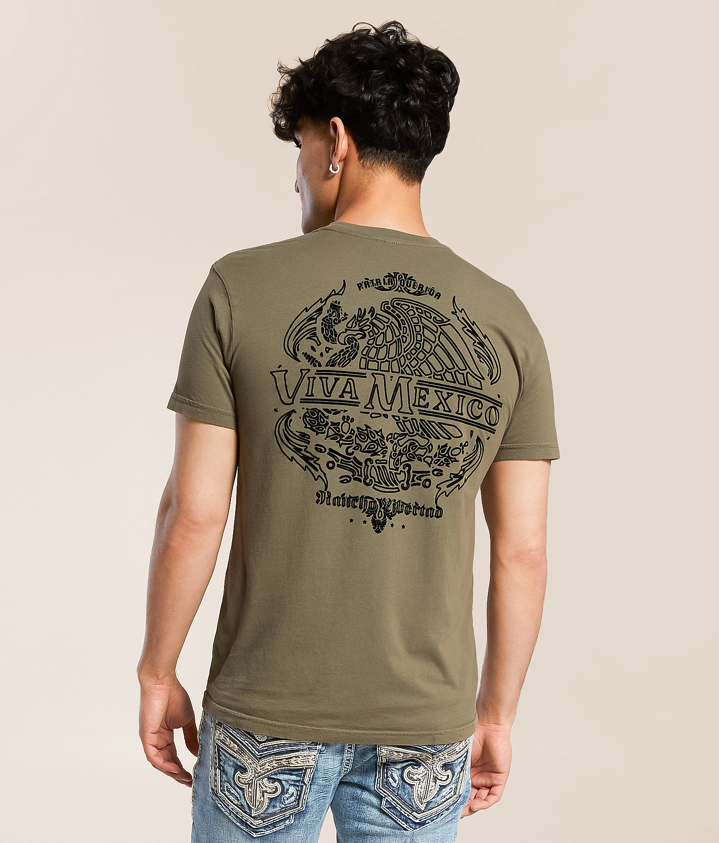 Freedom Ranch Patria Querida T-Shirt - Men's T-Shirts in Fallen Rock