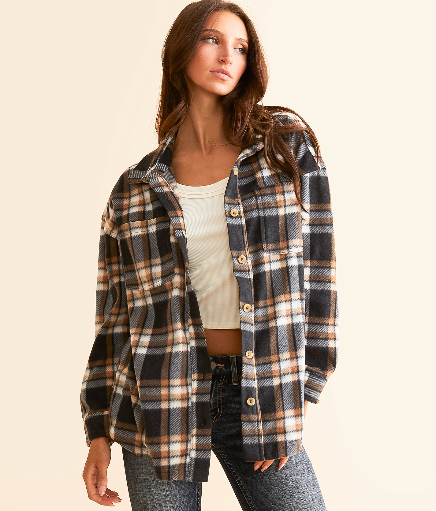 O'Neill Rune Superfleece Shirt - Women's Shirts & Blouses in Sierra