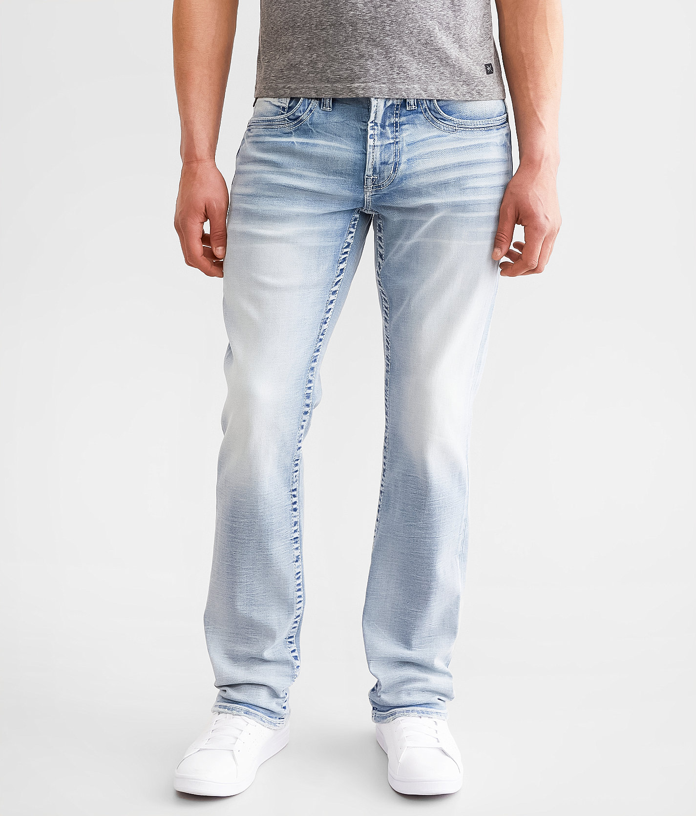 Salvage Mayhem Straight Stretch Jean - Men's Jeans in Naousa