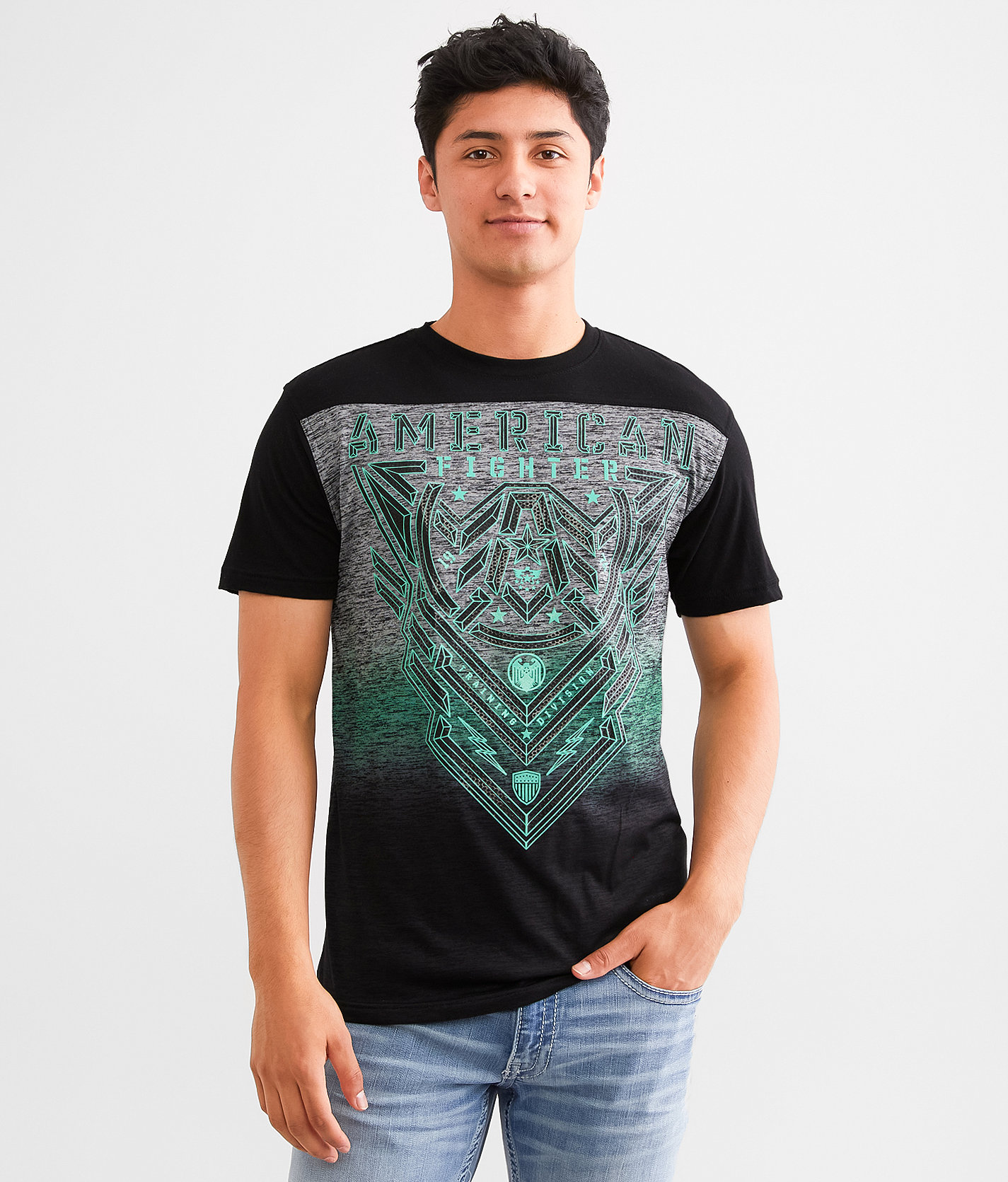 American Fighter Aredale T-Shirt - Men's T-Shirts in Black Bay Mint