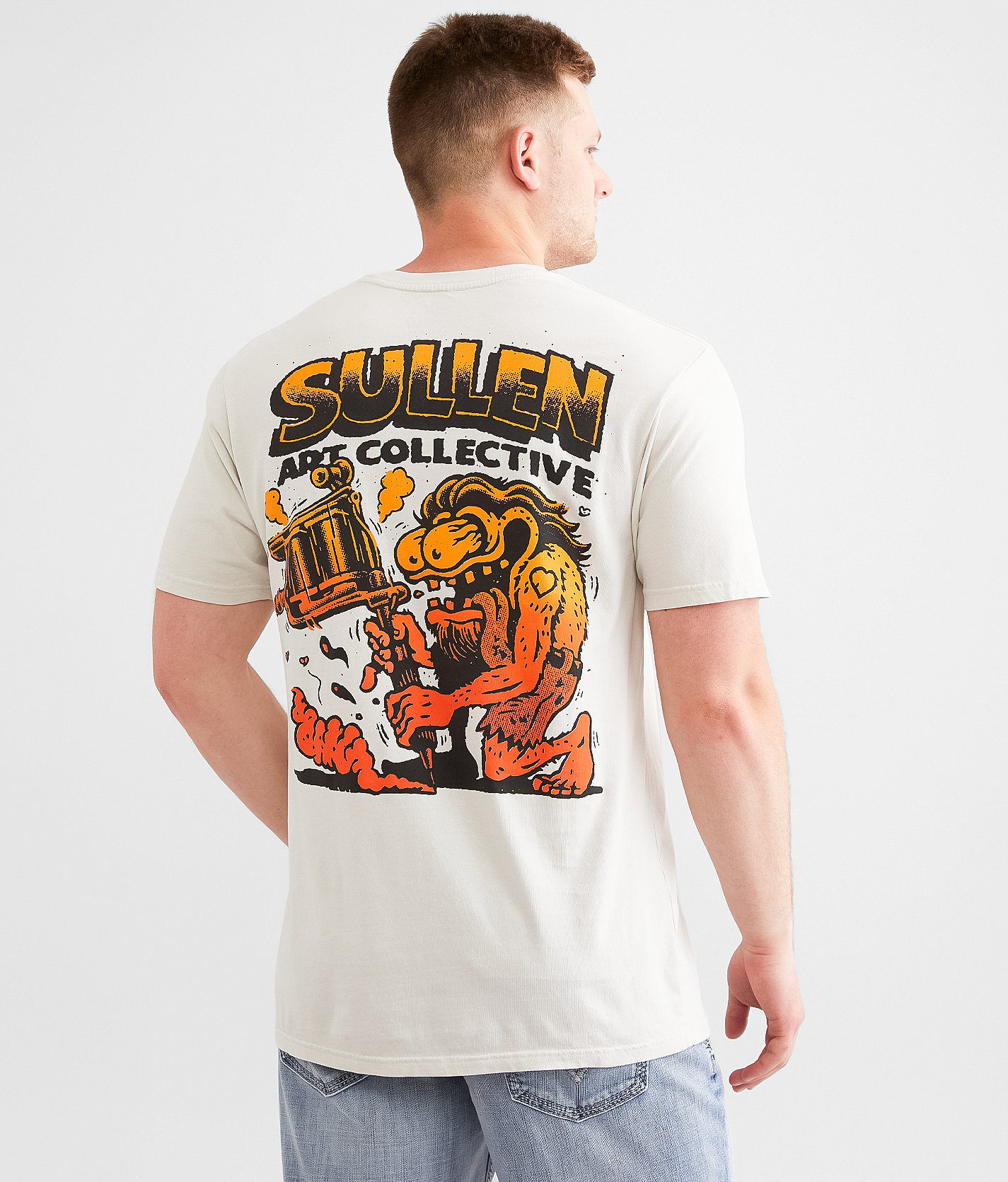 Sullen Weirdo T-Shirt - Men's T-Shirts in Lunar Rock