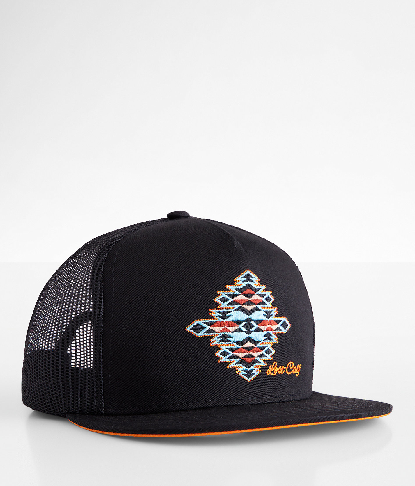 Lost Calf Gem Trucker Hat - Men's Hats in Black