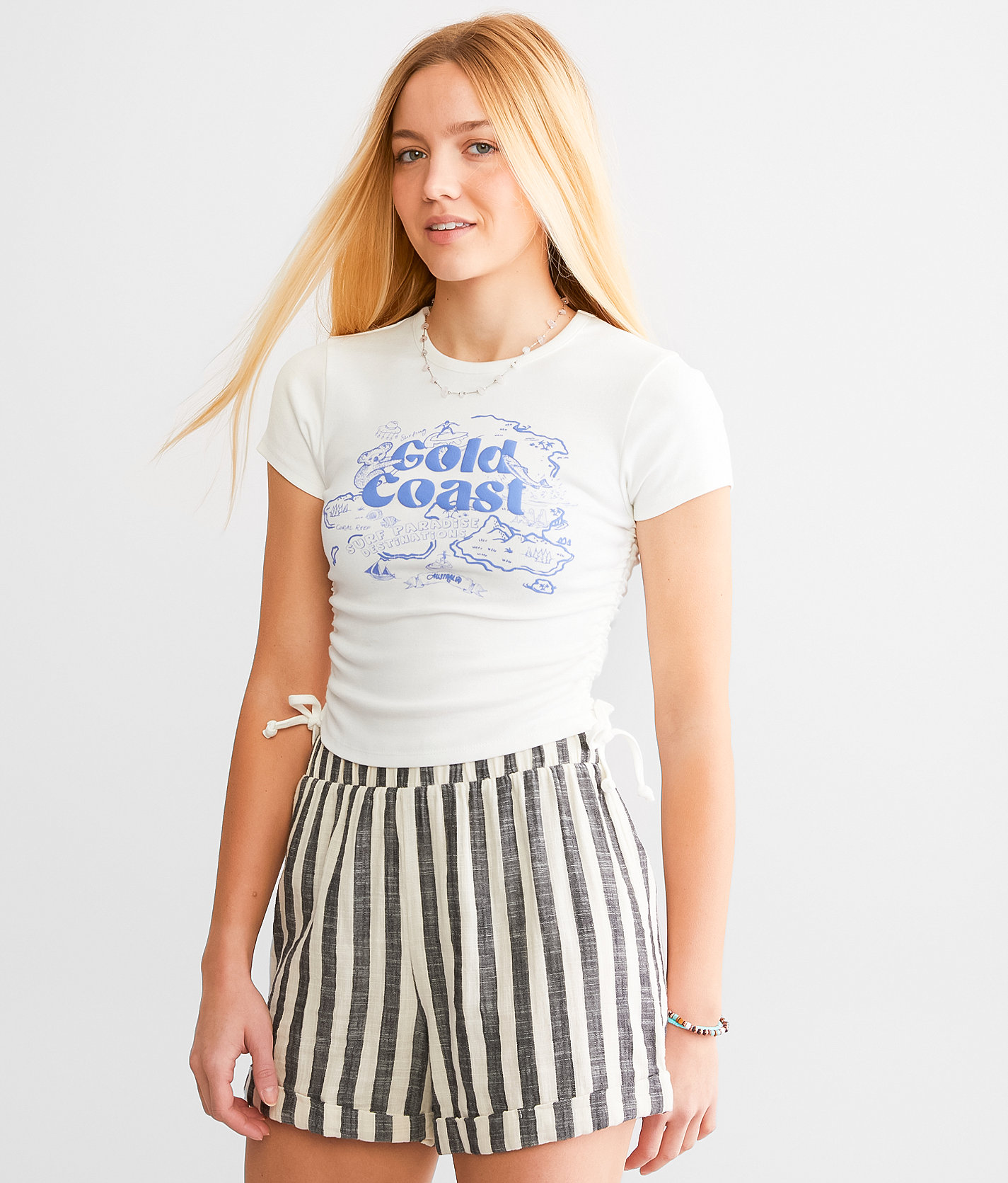 FITZ + EDDI Gold Coast T-Shirt - Women's T-Shirts in White