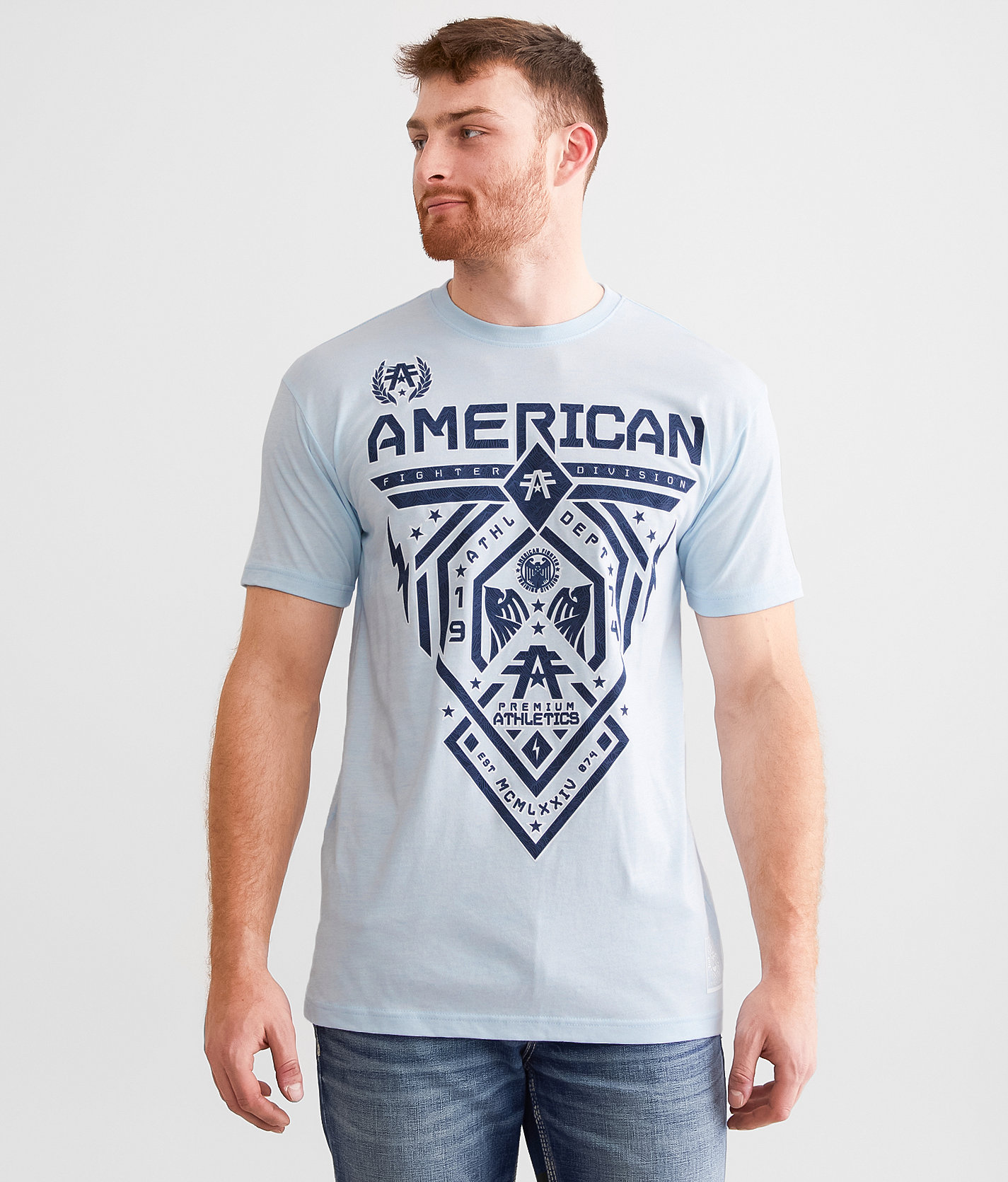 American Fighter Fairbanks T-Shirt - Men's T-Shirts in Nantucket Breeze