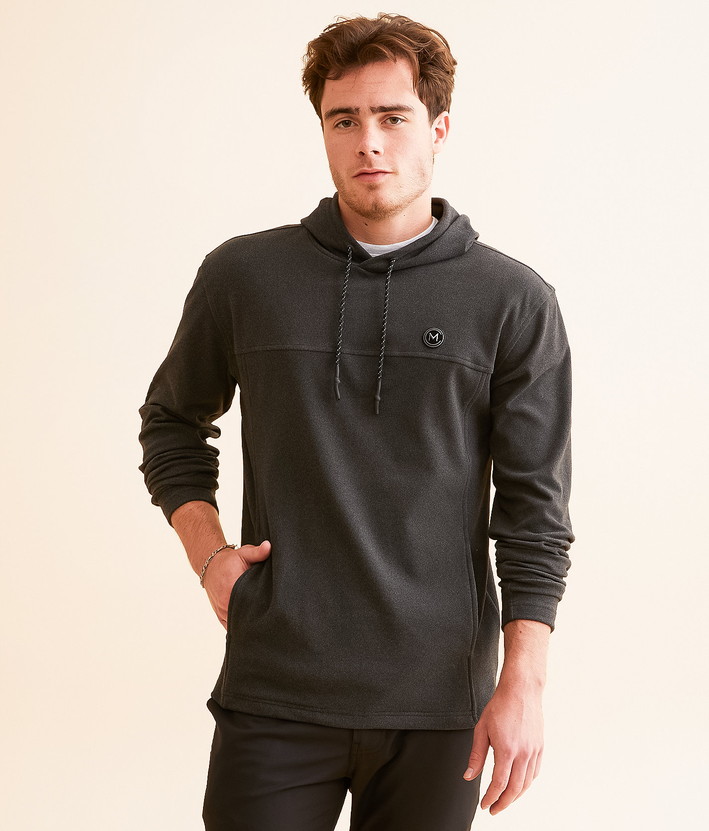 Maven Co-op Fleece Hoodie - Men's Sweatshirts in Black Heather