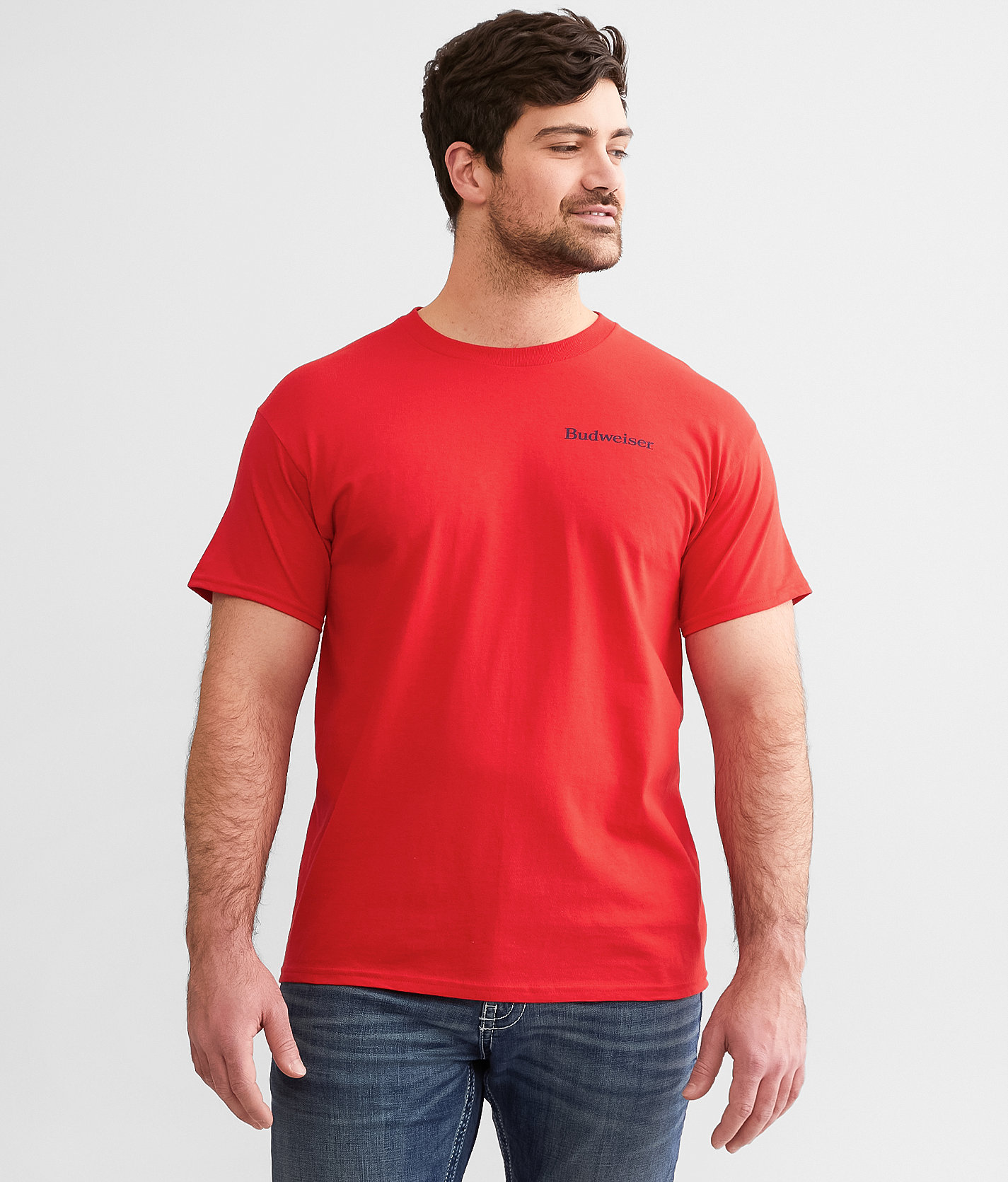 Brew City Budweiser® Pool Break T-Shirt - Men's T-Shirts in Red