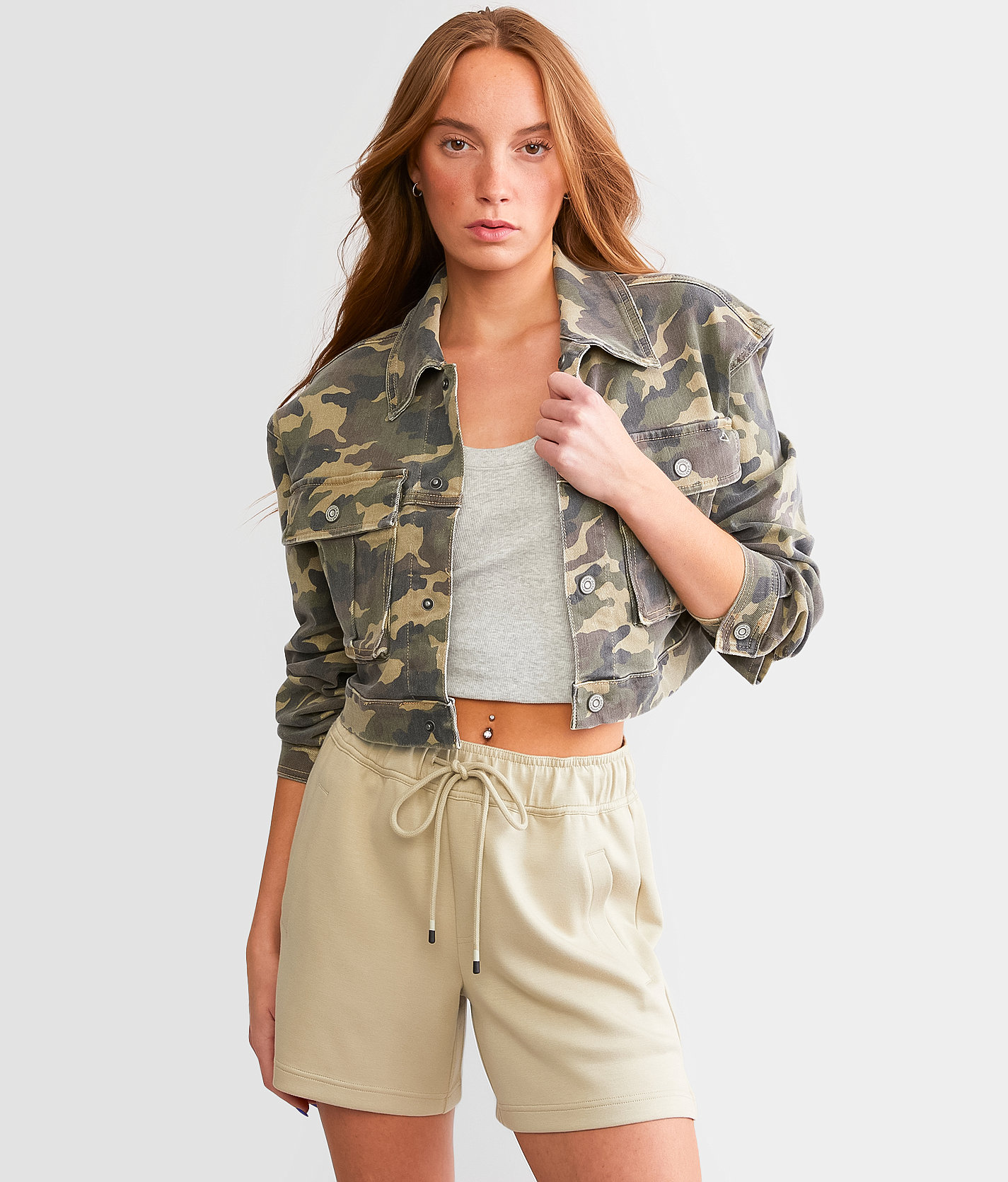 HIDDEN Camo Denim Jacket - Women's Coats & Jackets in Camo