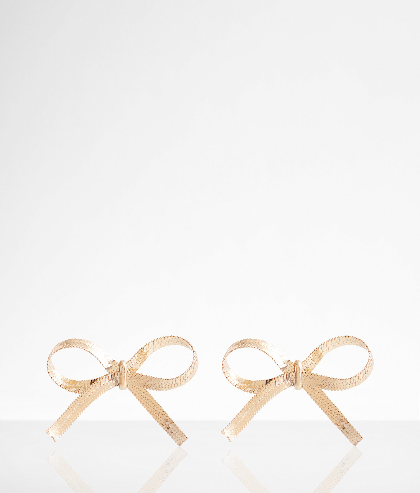 boutique by BKE Bow Earring - Women's Jewelry in Gold