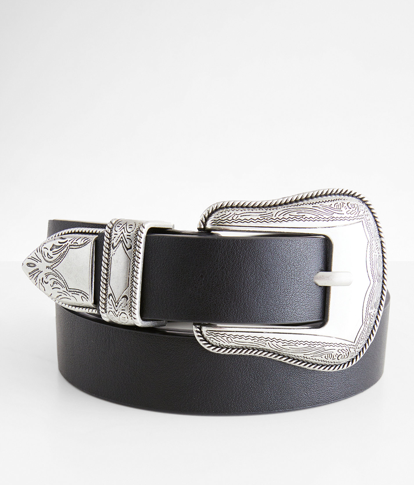 BKE Basic Western Belt - Women's Belts in Black