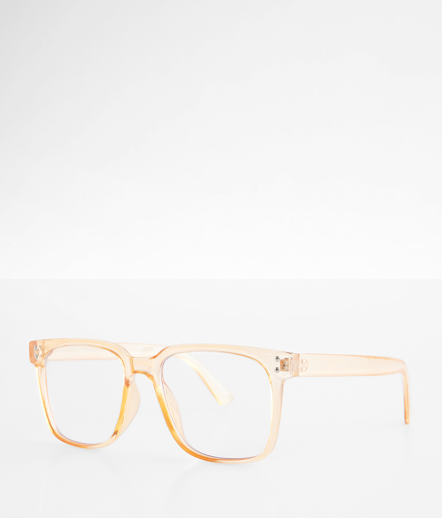 BKE Clive Blue Light Blocking Glasses - Women's Sunglasses & Glasses in Orange