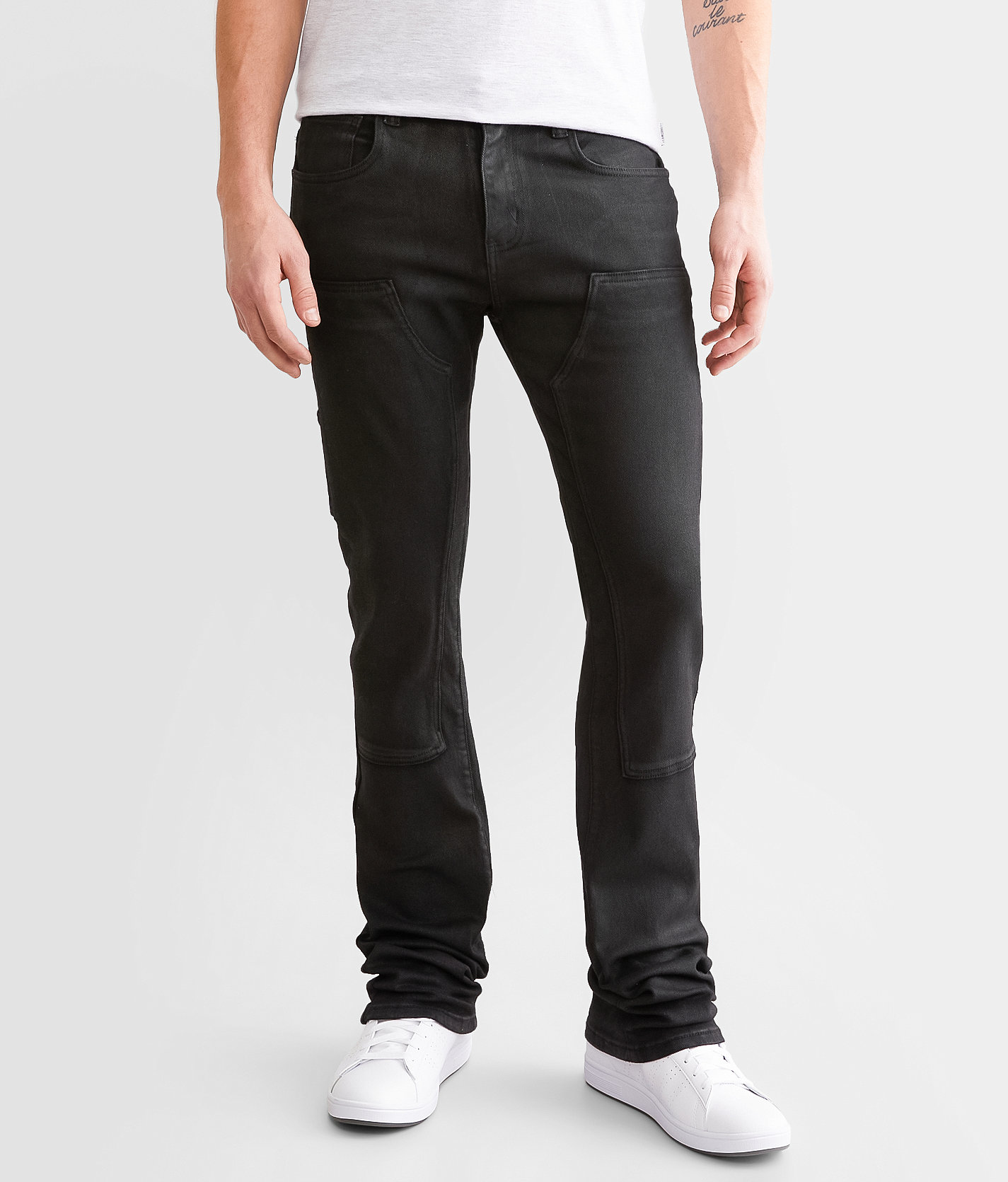 VKTR Stacked Stretch Jean - Men's Jeans in Black