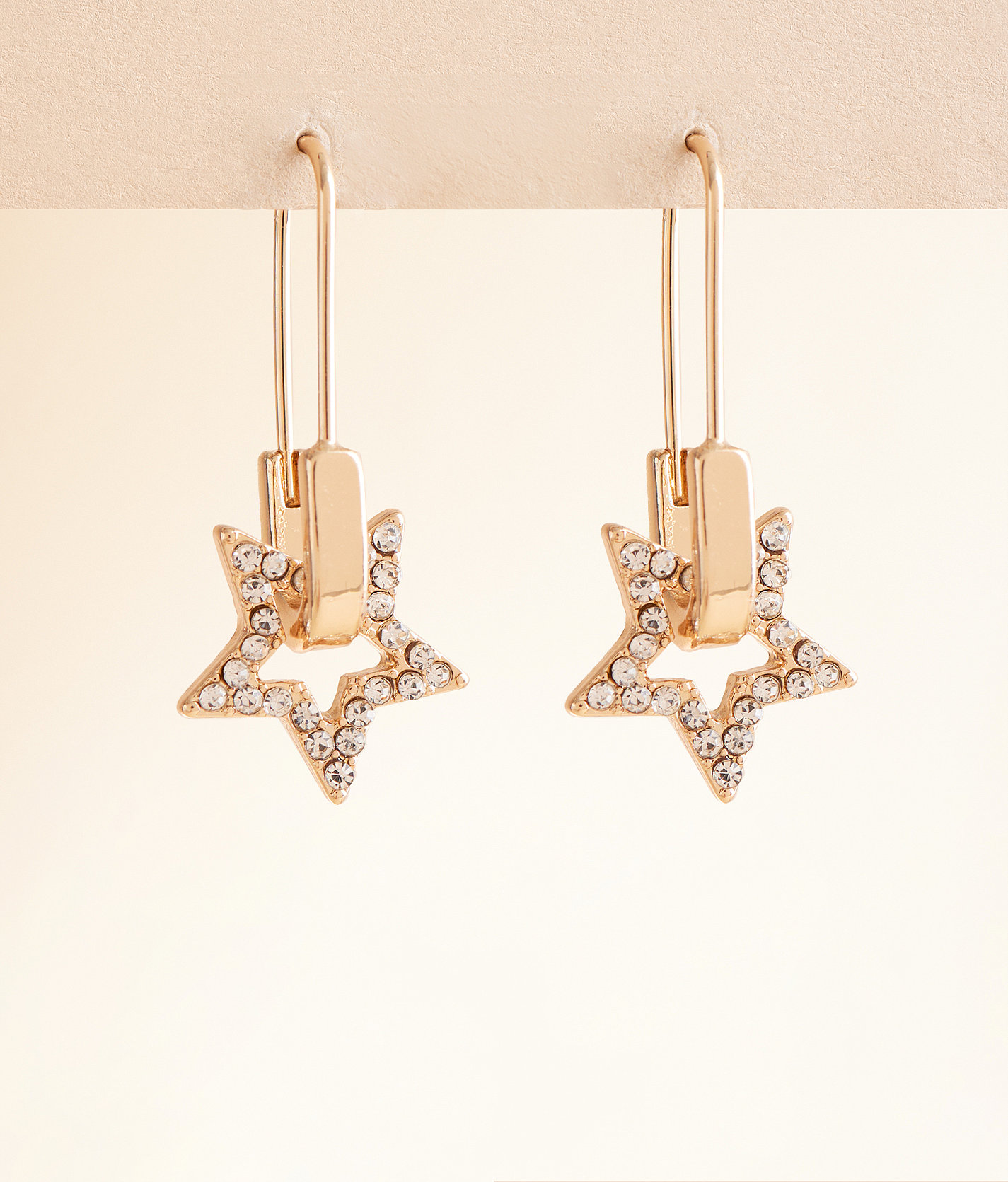 boutique by BKE Star Glitz Earring - Women's Jewelry in Gold