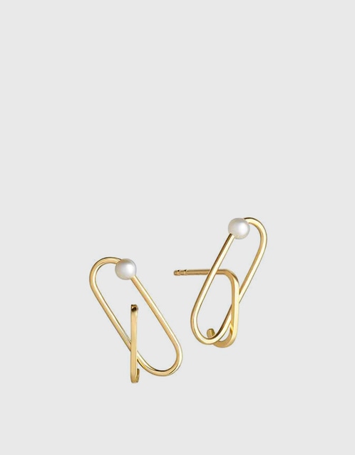 Astra Fusion 18ct Yellow Gold Earrings