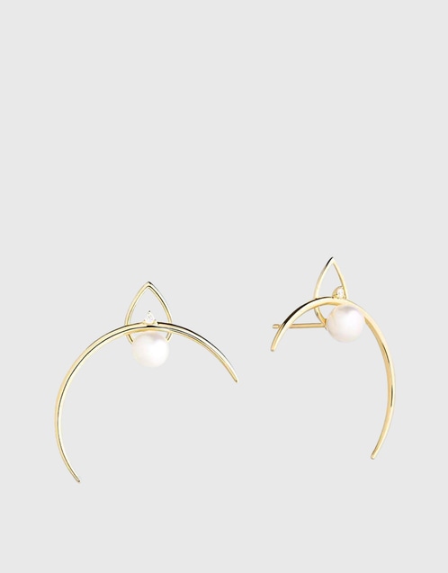 Cosmo Venus 18ct Yellow Gold Earrings
