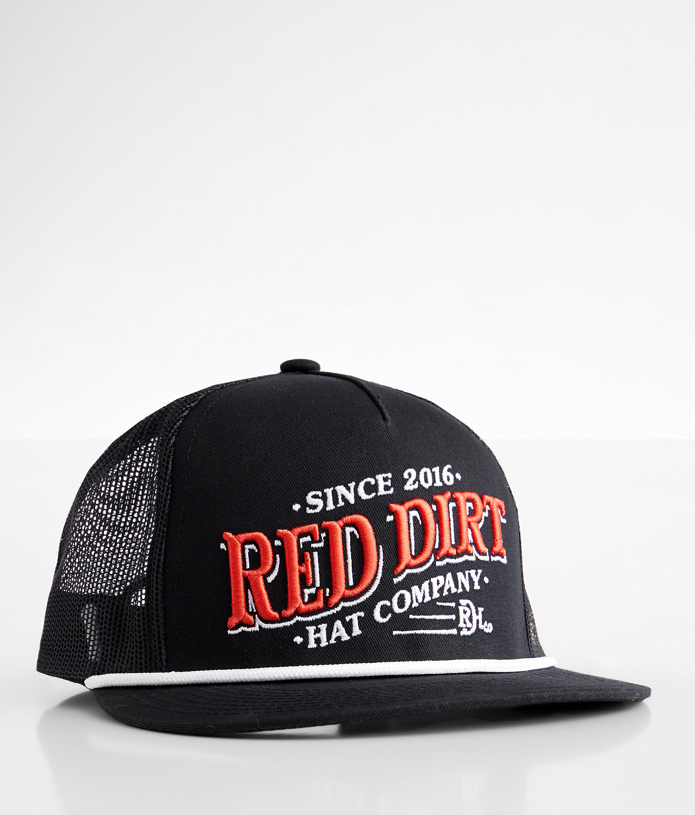 Red Dirt Hat Co. 72 Trucker Hat - Men's Hats in Black