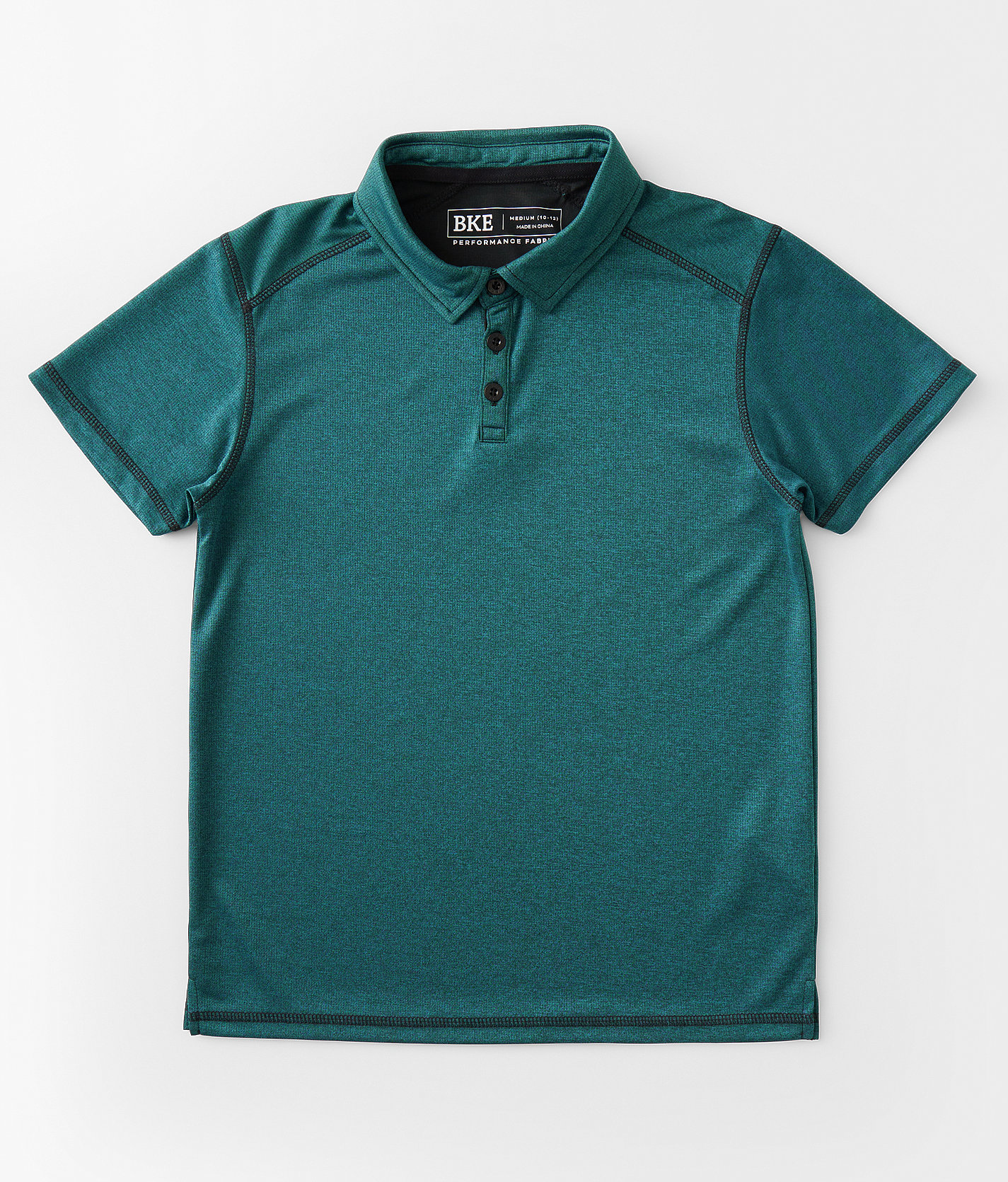 Boys - BKE Performance Polo - Boy's Polos in Green