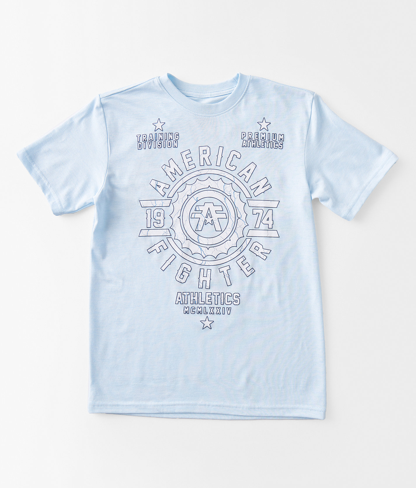 Boys - American Fighter Fair Grove T-Shirt - Boy's T-Shirts in Ice Melt Nantucket Breeze