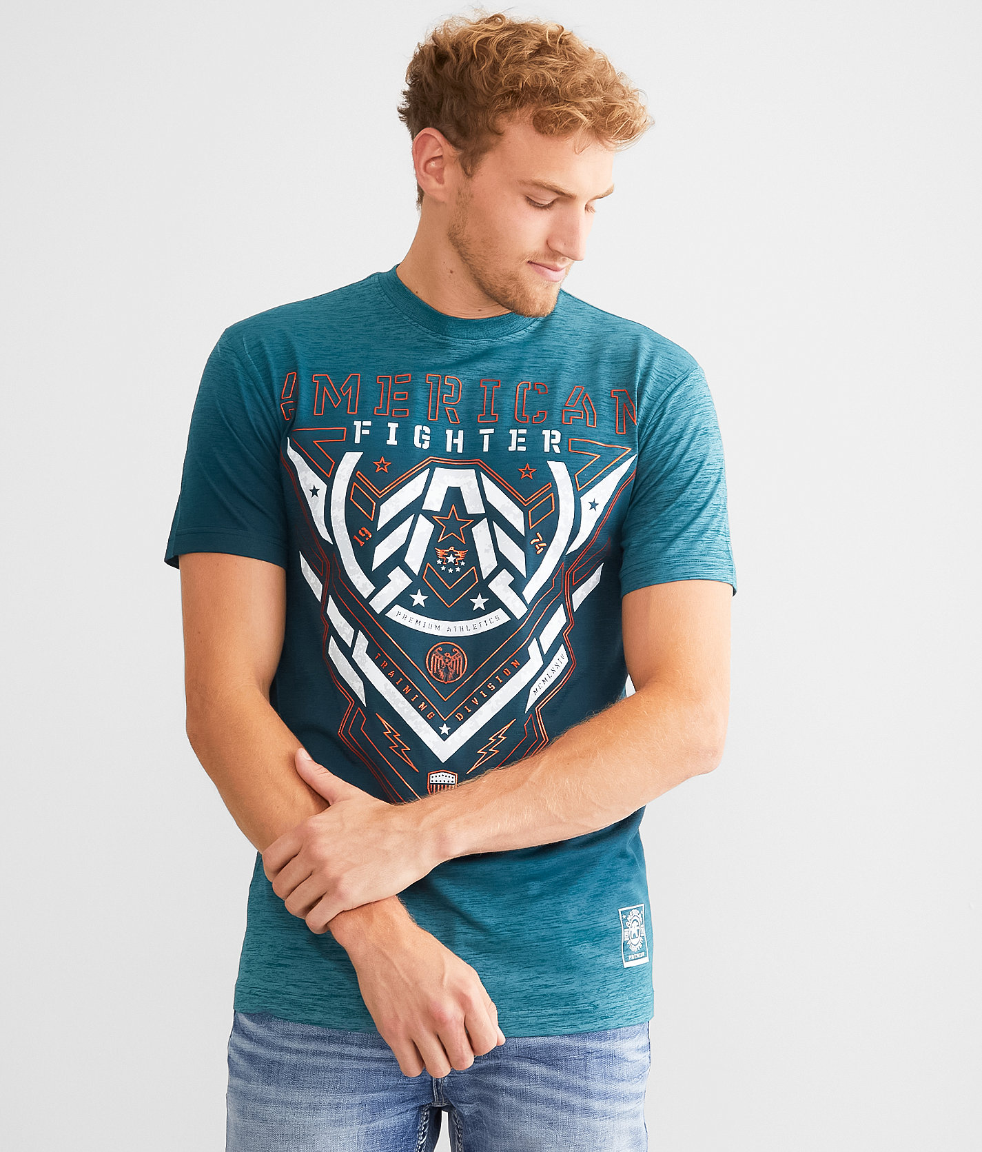 American Fighter Kendleton T-Shirt - Men's T-Shirts in Hydro Deep Teal