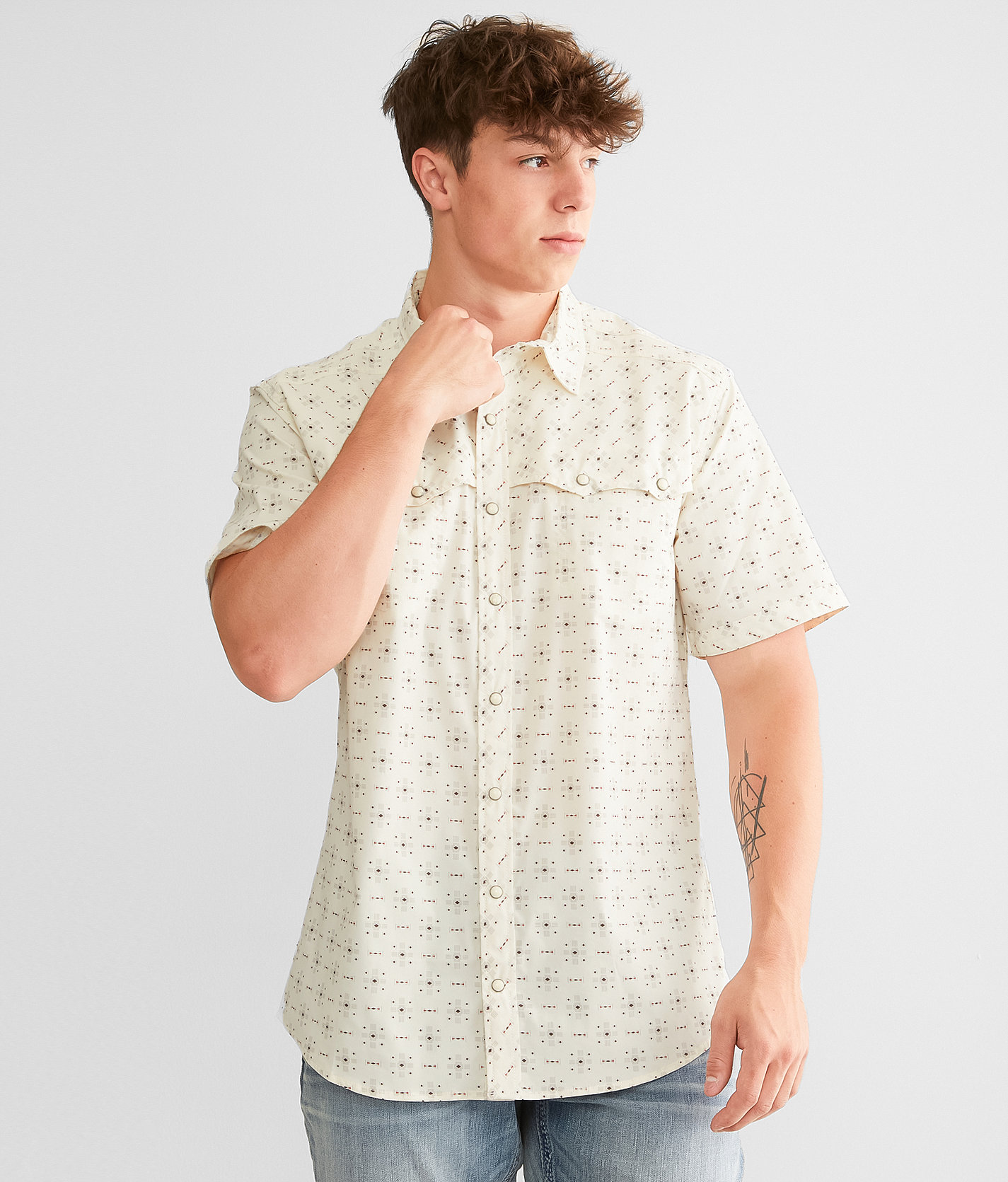 Gentry County Athletic Performance Shirt - Men's Shirts in Cream