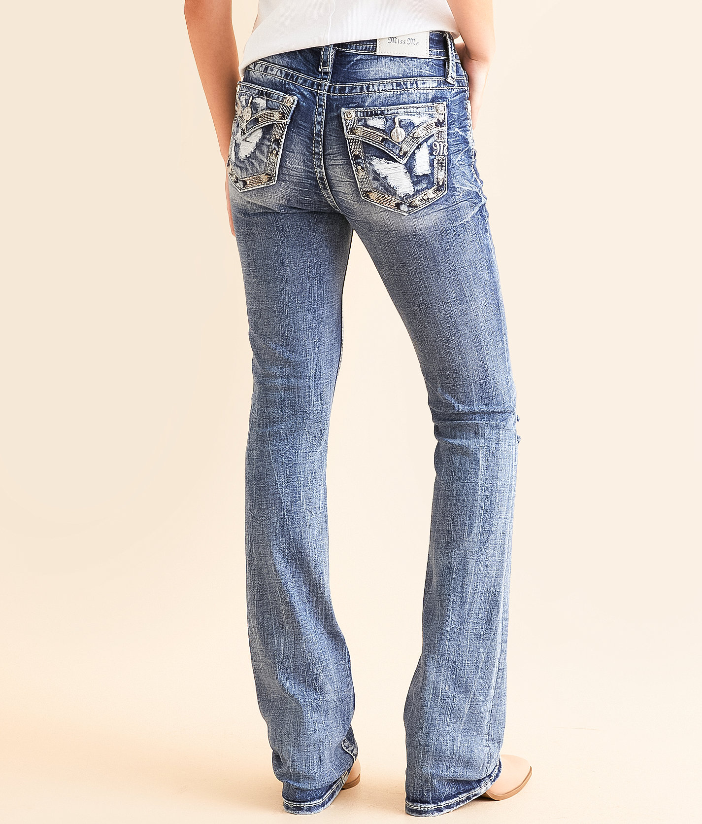 Miss Me High Rise Boot Stretch Jean - Women's Jeans in M860C