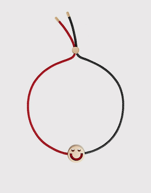 Turn Me Over Bracelet - Red Black