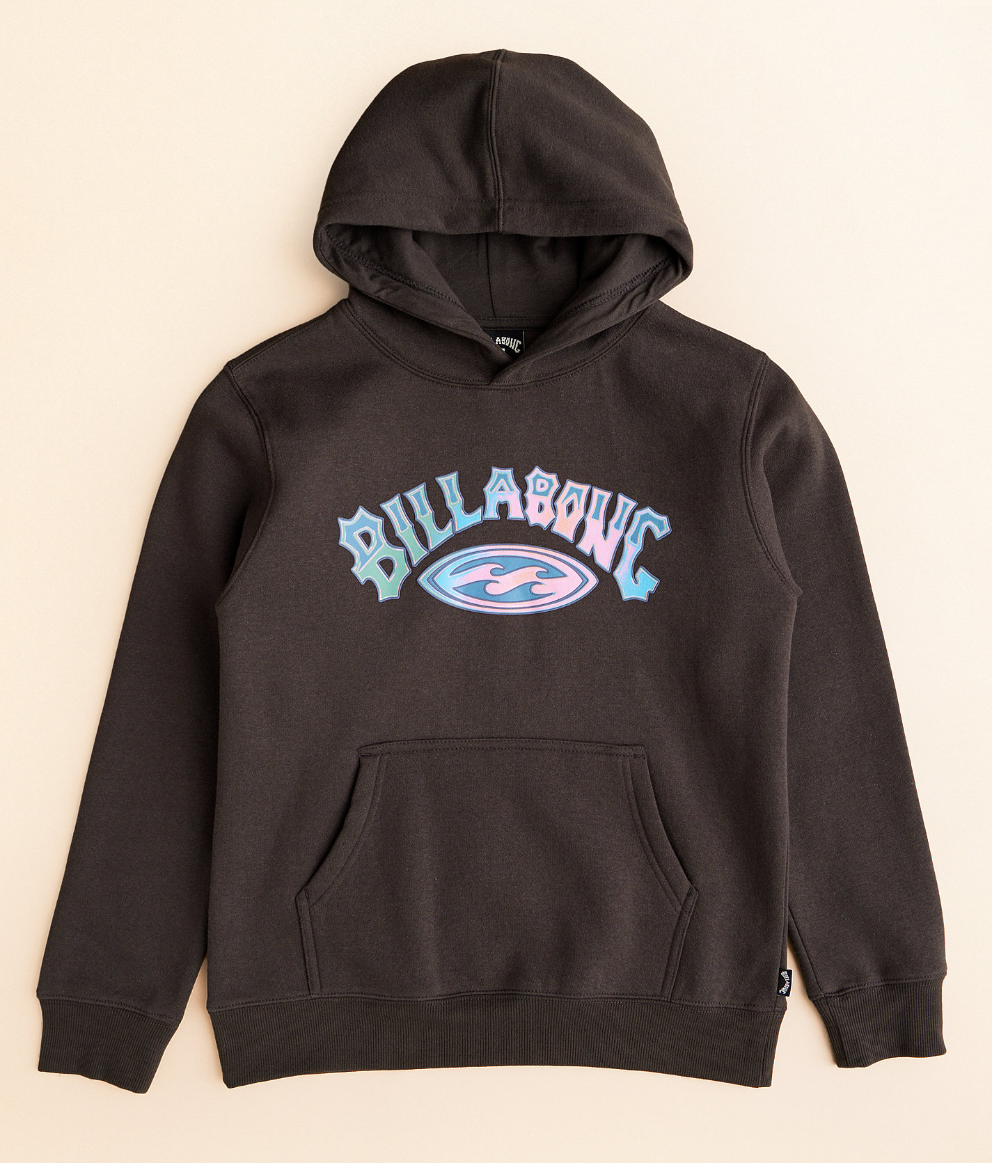 Boys - Billabong Arch Wave Hooded Sweatshirt - Boy's Sweatshirts in Raven