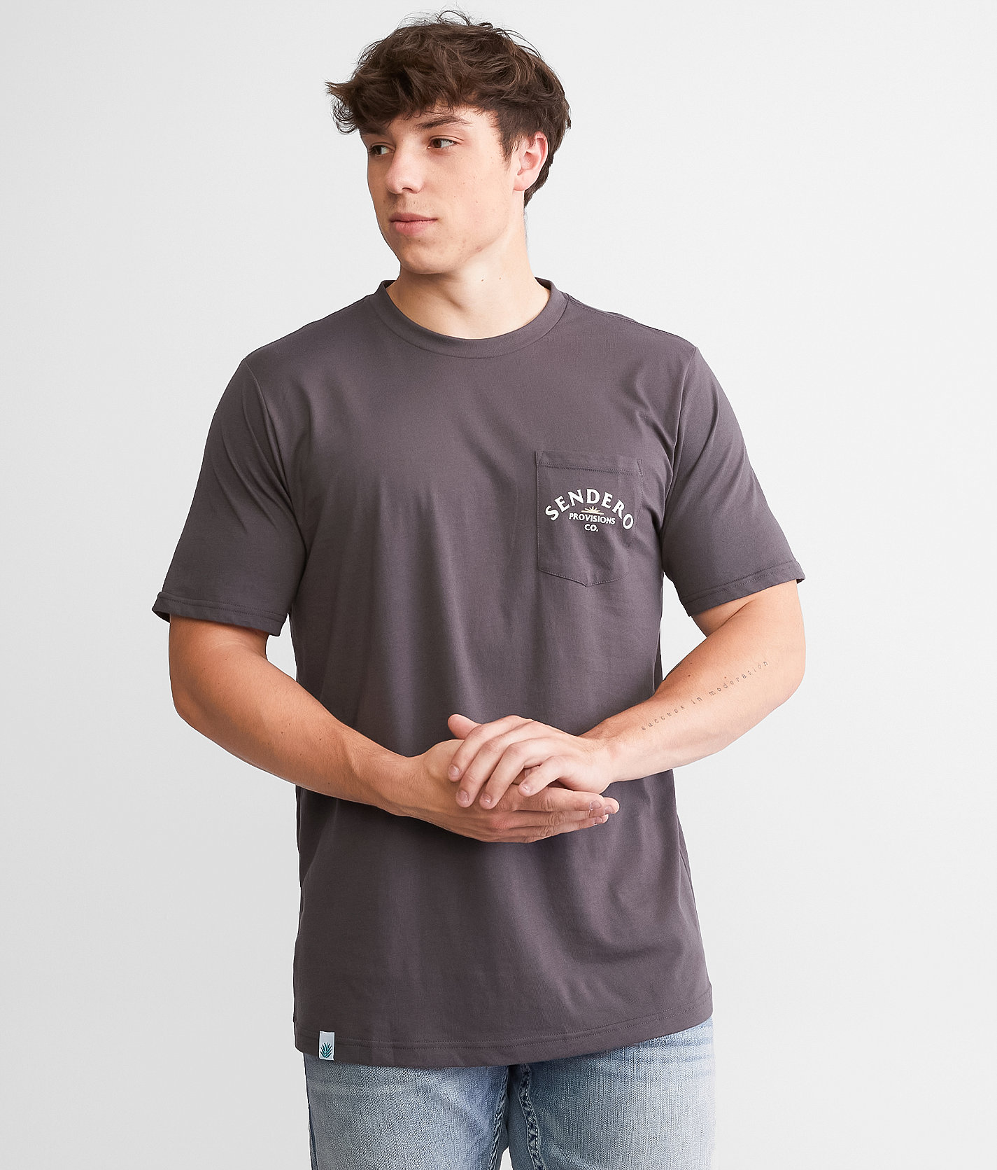 Sendero Provisions Co. Diamondback T-Shirt - Men's T-Shirts in Vintage Black