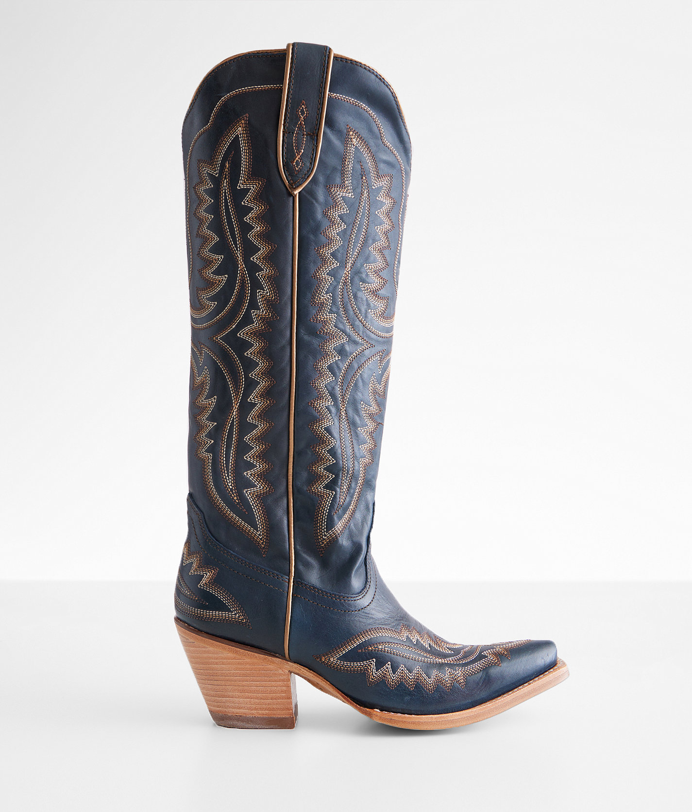 Ariat Casanova Leather Western Boot - Women's Shoes in Deepest Navy
