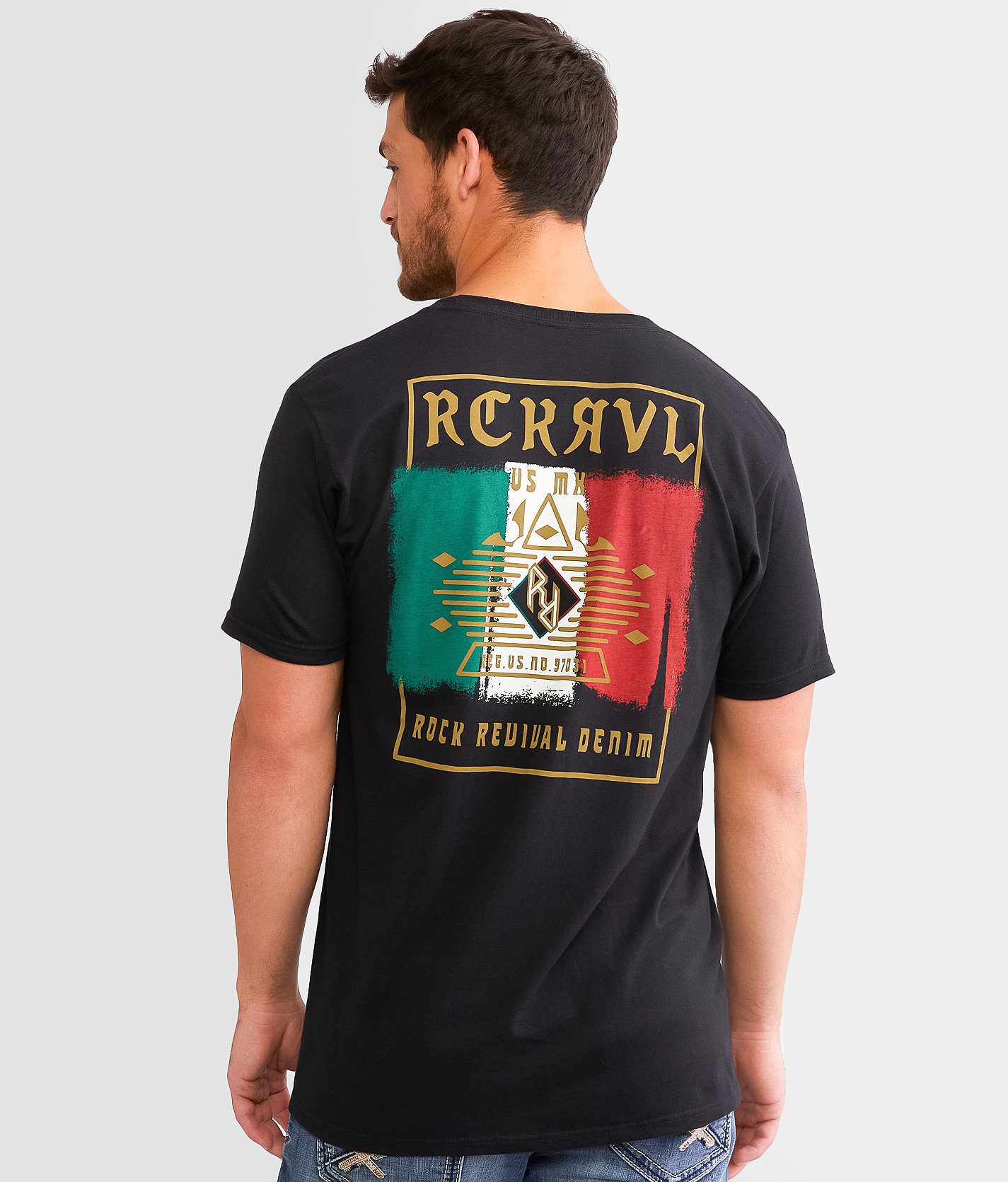 Rock Revival Hughes T-Shirt - Men's T-Shirts in Black