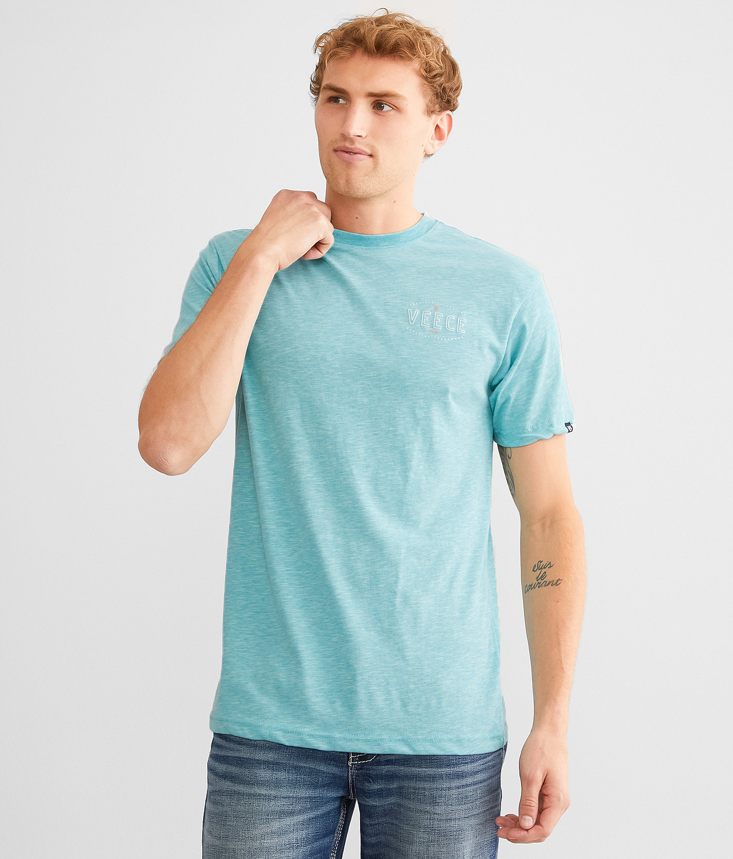 Veece Solitude T-Shirt - Men's T-Shirts in Turkish Teal