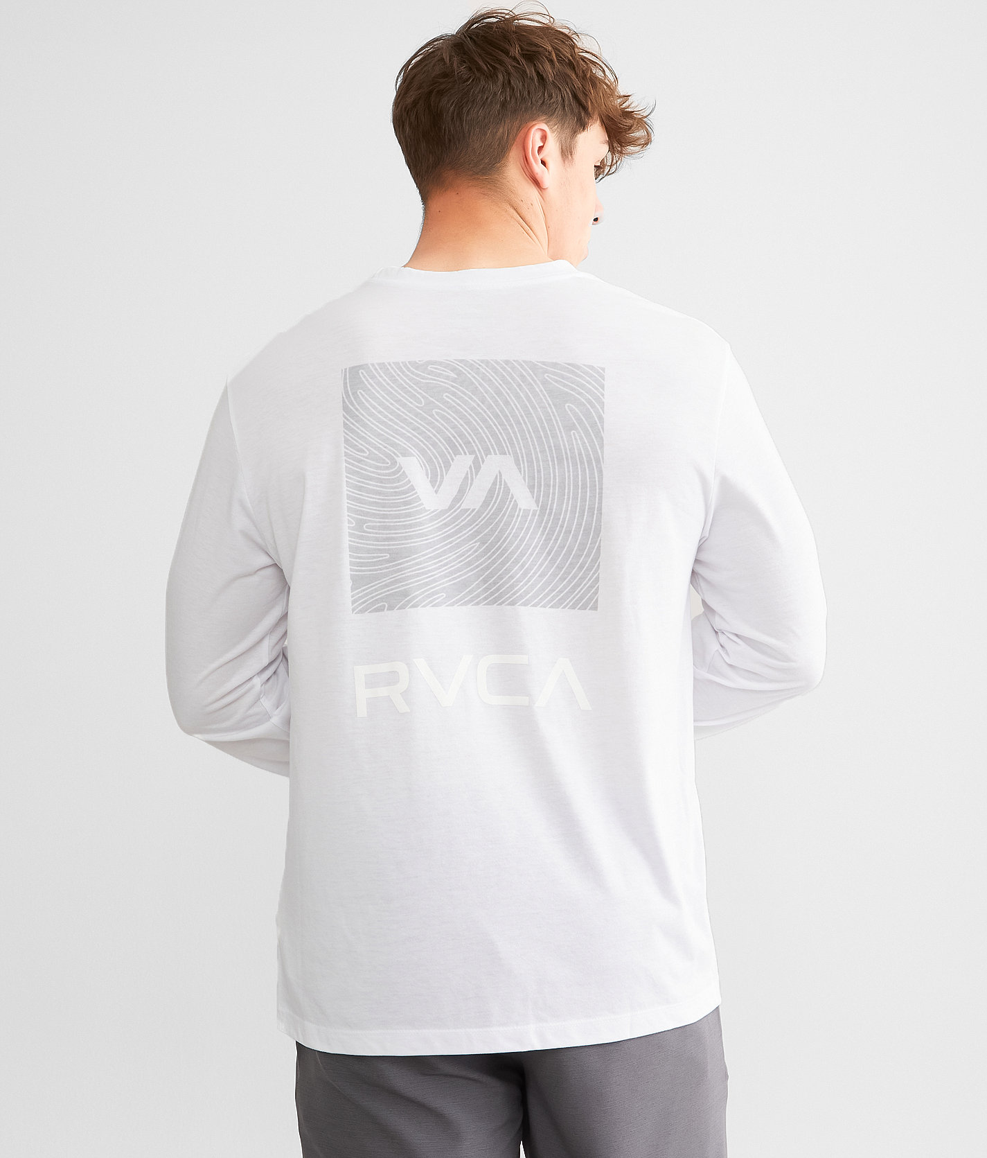 RVCA Box Sport T-Shirt - Men's T-Shirts in White Sport