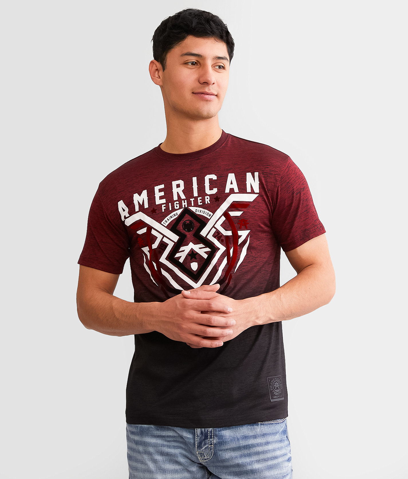 American Fighter Oakview T-Shirt - Men's T-Shirts in Cherry Black