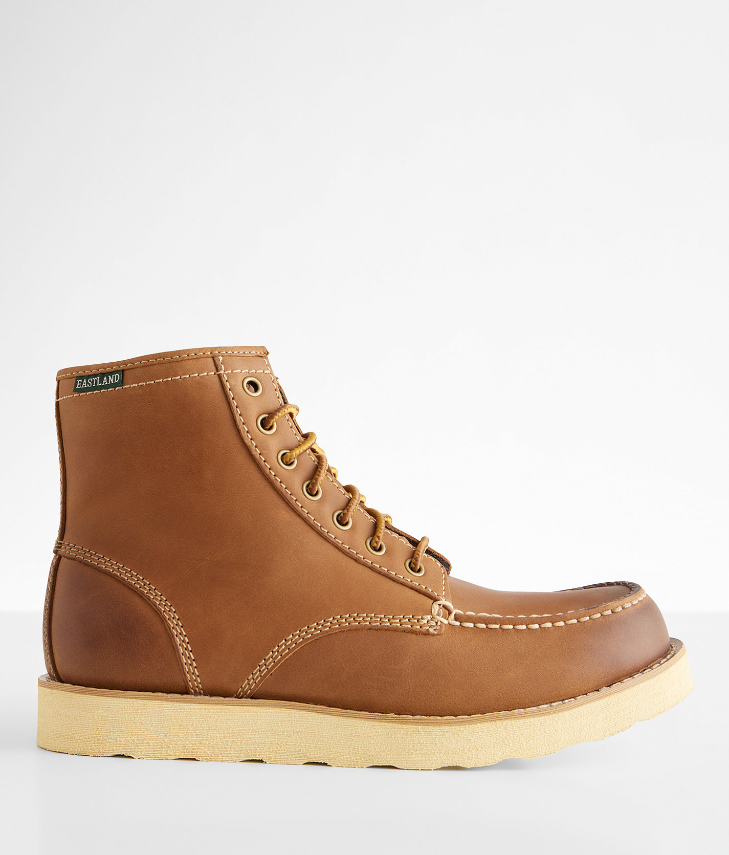 Eastland Lumber Up Leather Boot - Men's Shoes in Peanut