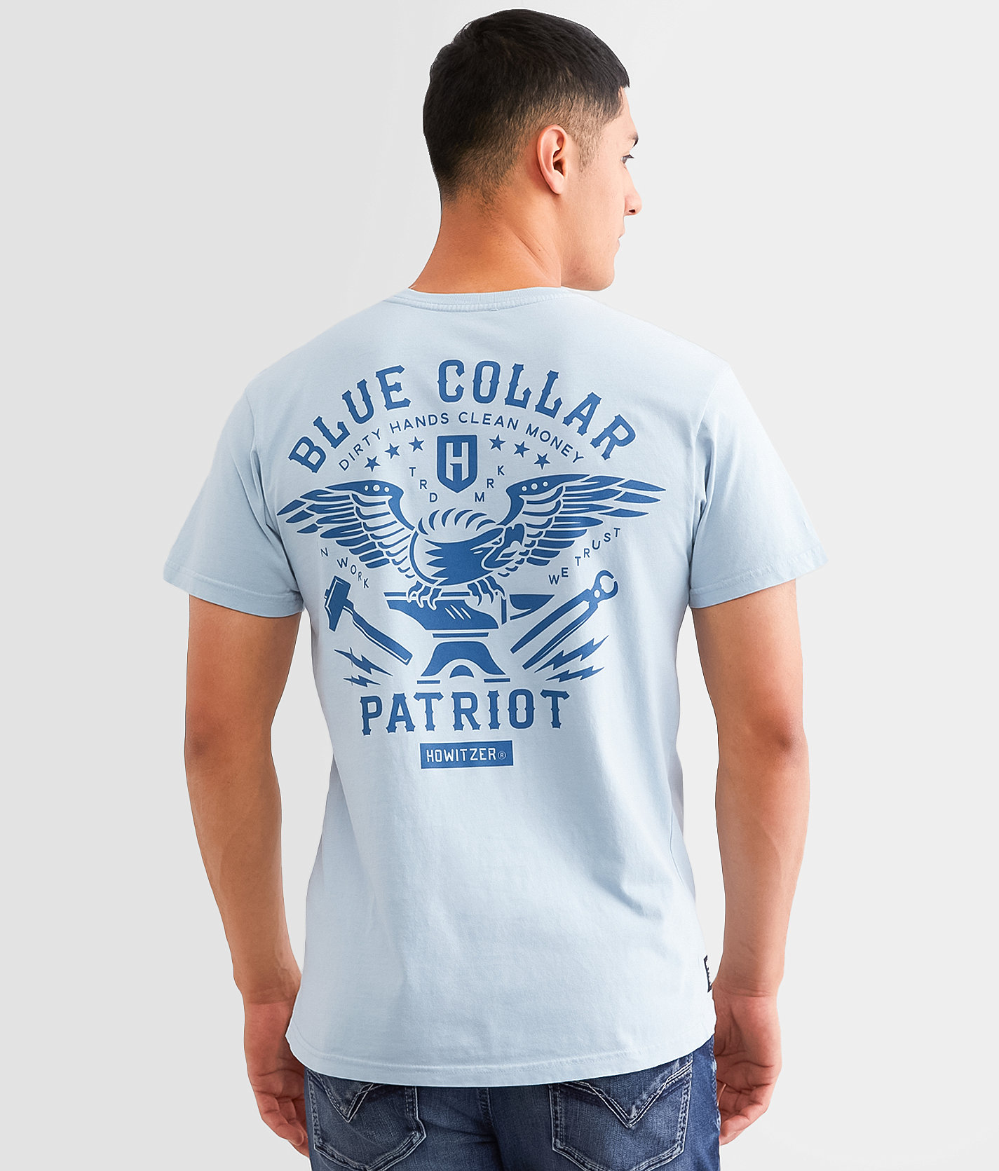 Howitzer Iron Forged T-Shirt - Men's T-Shirts in Natural White