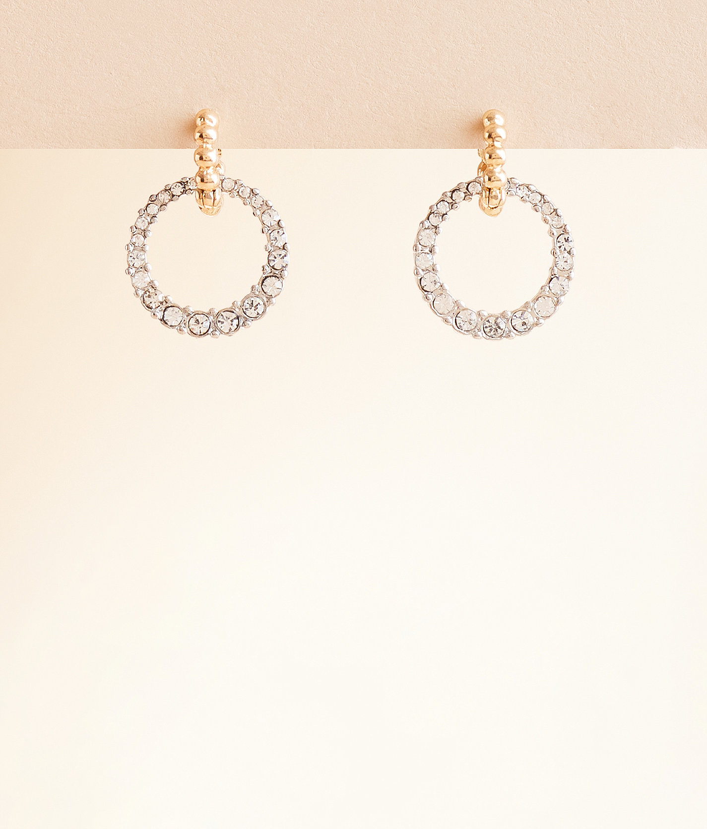 boutique by BKE Mixed Metal Hoop Earring - Women's Jewelry in Mixed Metal