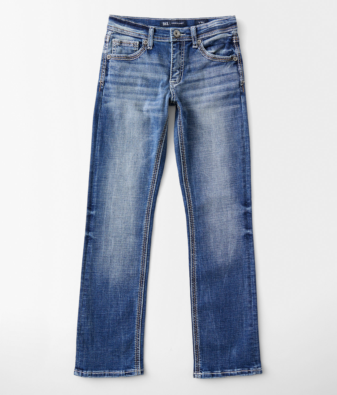 Boys - BKE Conner Straight Stretch Jean - Boy's Jeans in Ricky